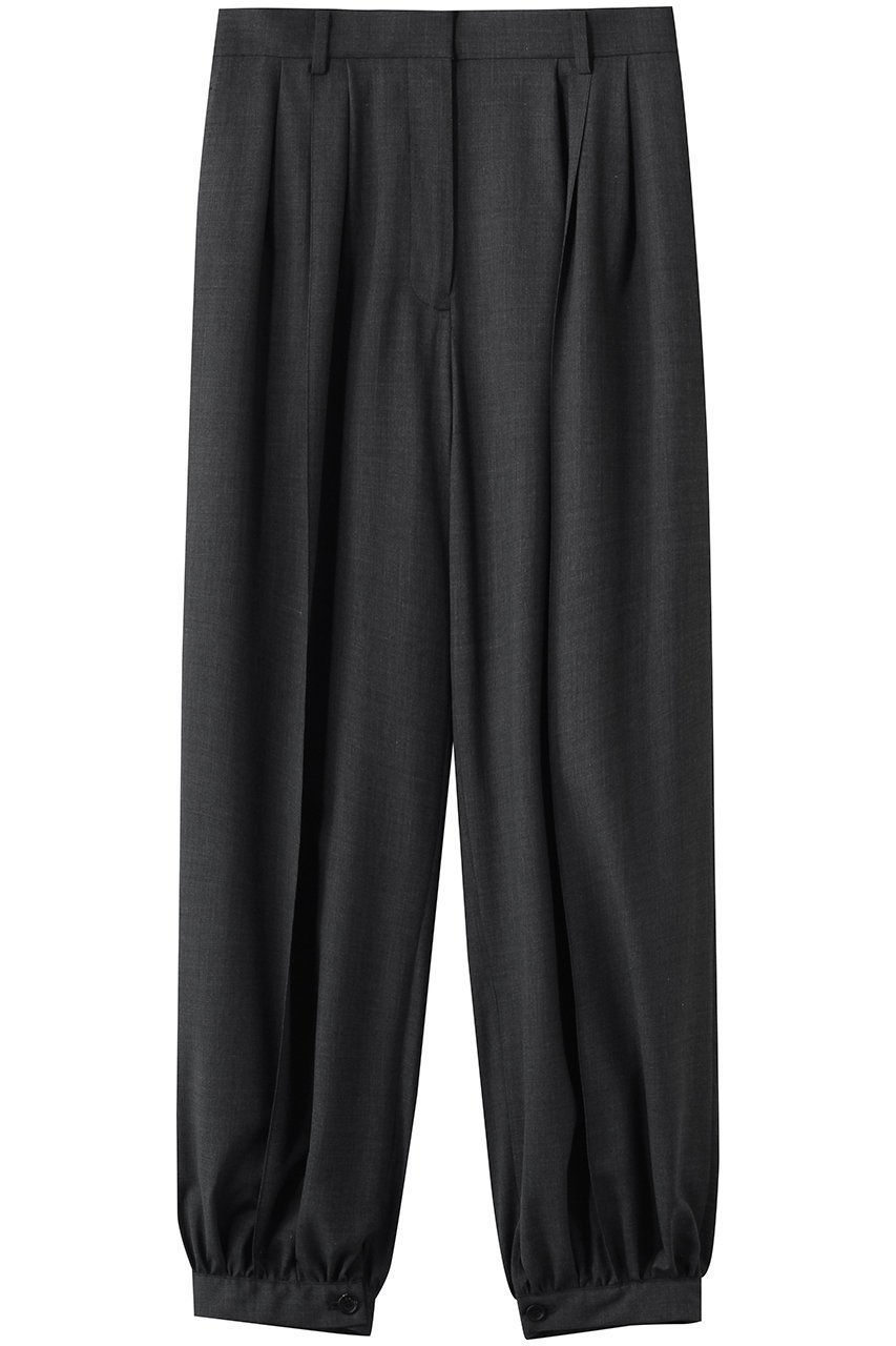 【エブール/ebure】の【3/6 0:00販売開始】ライトトロピカルウール ボリュームパンツ インテリア・キッズ・メンズ・レディースファッション・服の通販 founy(ファニー) 　ファッション　Fashion　レディースファッション　Fashion for Women　パンツ　Pants & Trousers　2026年　2026　おすすめ　Recommended / Our Picks　ウォッシャブル　Machine Washable　クール　Cool, Chic　ジャケット　Jacket, Outerwear　セットアップ　Set-Up, Coordinated Outfit　ルーズ　Loose, Oversized　夏　Summer　春　Spring　S/S・春夏　SS, Spring/Summer, Warm Season　チャコールグレー|ID: prp329100004866315 ipo3291000000036233322