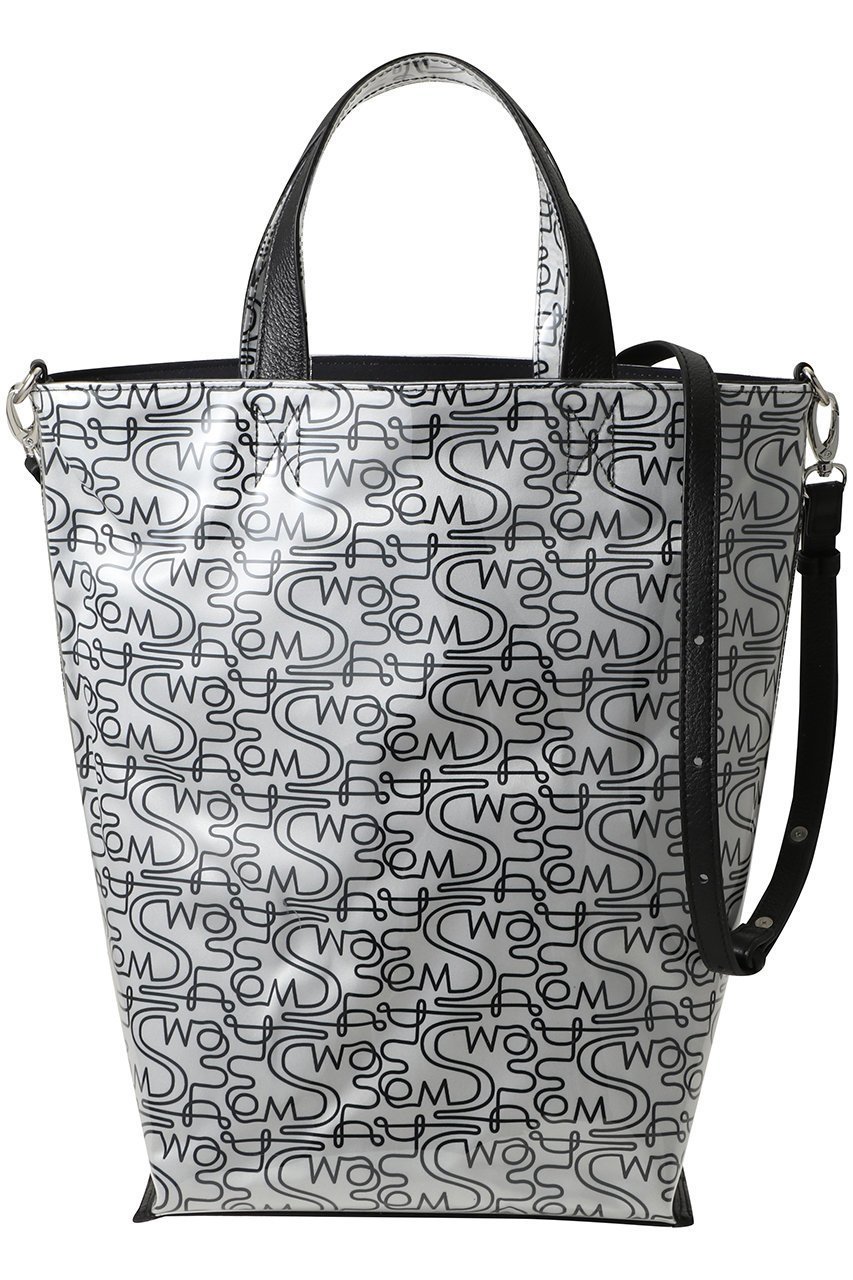 【その他のブランド/Other】のPVCハンドバッグ(大) インテリア・キッズ・メンズ・レディースファッション・服の通販 founy(ファニー) 　ファッション　Fashion　レディースファッション　Fashion for Women　グラフィック　Graphic, Graphic Design　リゾート　Resort, Vacation Style　新作・新入荷　New Arrivals / New In　ホワイト|ID: prp329100004866318 ipo3291000000036233351