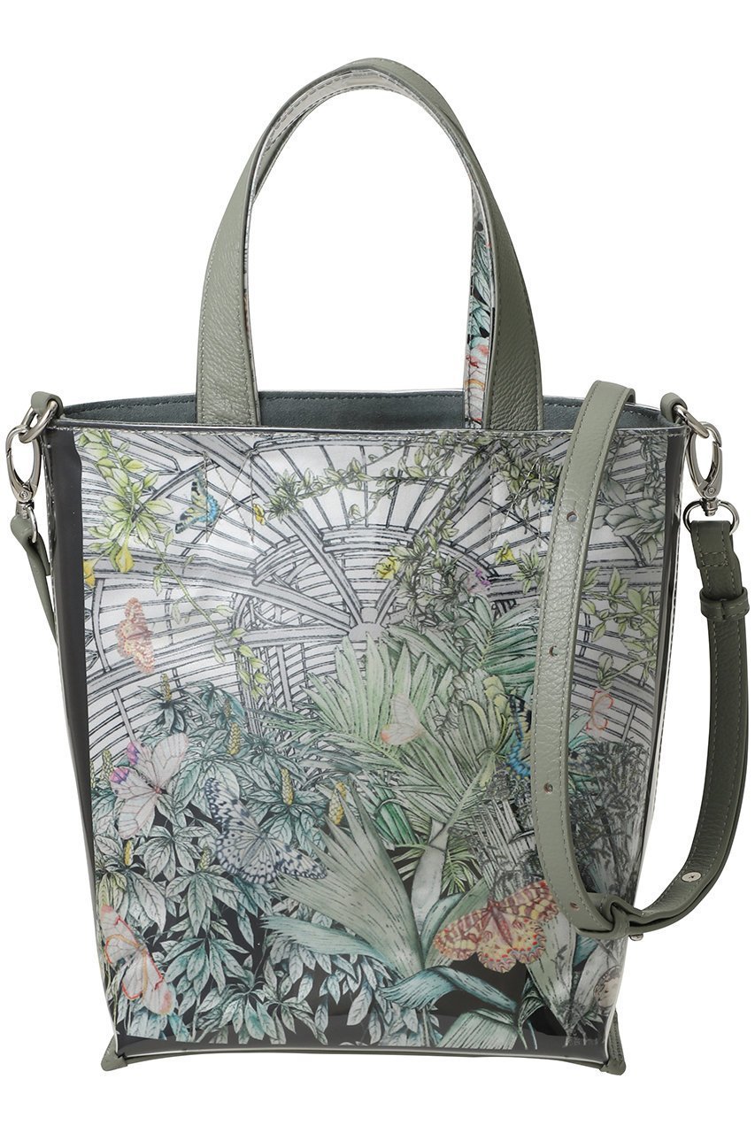 【その他のブランド/Other】のPVCハンドバッグ(小) インテリア・キッズ・メンズ・レディースファッション・服の通販 founy(ファニー) ファッション Fashion レディースファッション Fashion for Women ビーチ Beach, Seaside プリント Print, Printed Pattern 新作・新入荷 New Arrivals / New In 旅行 Travel グリーン|ID: prp329100004866319 ipo3291000000036233363