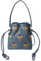 【その他のブランド/Other】のレザー刺繍ショルダーバッグ ブルーグレー|ID: prp329100004866320 ipo3291000000036233372