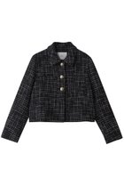 【ティアラ/Tiara】のミックスツイードジャケット 人気、トレンドファッション・服の通販 founy(ファニー) ファッション Fashion レディースファッション Fashion for Women アウター Coat / Outerwear Collection レディースジャケット・軽アウター Jackets イタリア Italy コンパクト Compact, Small Size ジャケット Jacket, Outerwear ツイード Twill, Twill Weave パーティ Party, Party Style ビンテージ Vintage, Retro Style 新作・新入荷 New Arrivals / New In thumbnail ネイビー|ID: prp329100004866324 ipo3291000000036233422