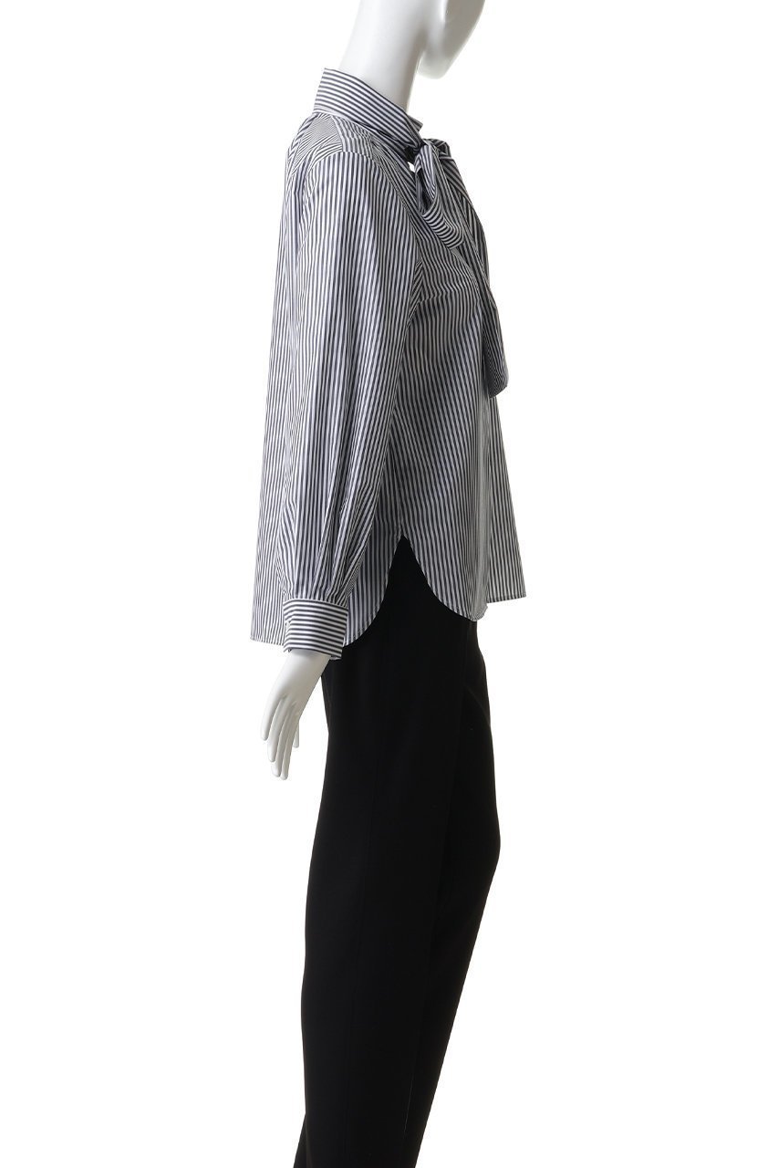 【ティアラ/Tiara】のボウタイハイネックボタンブラウス 人気、トレンドファッション・服の通販 founy(ファニー) 　ファッション　Fashion　レディースファッション　Fashion for Women　トップス・カットソー　Cut & Sew Tops　シャツ・ブラウス・オフィスカジュアル　Elegant Blouses & Button-Ups　なめらか　Smooth, Silky Texture　シンプル　Simple, Minimal　スリーブ　Sleeve, Long Sleeve / Short Sleeve　ブロード　Broadcloth, Fine Cotton　リボン　Ribbon, Bow　ロング　Long, Long-Length　再入荷　Restock / Back in Stock　other-3|ID: prp329100004866329 ipo3291000000036642823