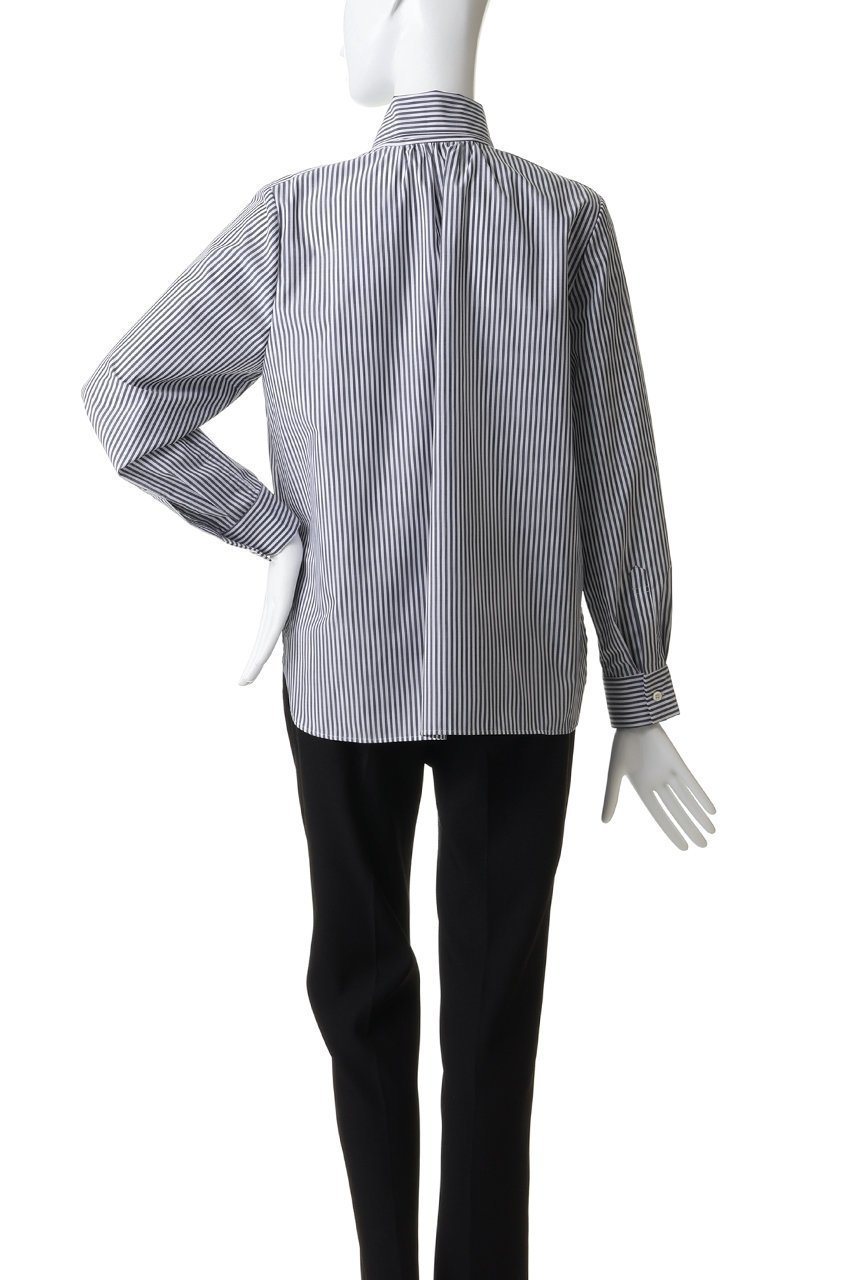 【ティアラ/Tiara】のボウタイハイネックボタンブラウス 人気、トレンドファッション・服の通販 founy(ファニー) 　ファッション　Fashion　レディースファッション　Fashion for Women　トップス・カットソー　Cut & Sew Tops　シャツ・ブラウス・オフィスカジュアル　Elegant Blouses & Button-Ups　なめらか　Smooth, Silky Texture　シンプル　Simple, Minimal　スリーブ　Sleeve, Long Sleeve / Short Sleeve　ブロード　Broadcloth, Fine Cotton　リボン　Ribbon, Bow　ロング　Long, Long-Length　再入荷　Restock / Back in Stock　other-4|ID: prp329100004866329 ipo3291000000036642824