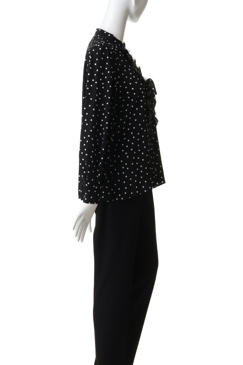 【ティアラ/Tiara】のドットプリントフリルブラウス 人気、トレンドファッション・服の通販 founy(ファニー) ファッション Fashion レディースファッション Fashion for Women トップス・カットソー Cut & Sew Tops シャツ・ブラウス・オフィスカジュアル Elegant Blouses & Button-Ups カーディガン Cardigan, Knitwear ジャケット Jacket, Outerwear スリーブ Sleeve, Long Sleeve / Short Sleeve トレンド Trend, Trending Now ドット Polka Dot, Dot Pattern フェミニン Feminine, Girly フリル Frill, Ruffle フロント Front, Front Design ランダム Random, Irregular ロング Long, Long-Length エレガント 上品 Elegant 新作・新入荷 New Arrivals / New In ビジネス 仕事 通勤 Business / Work / Commuting other-3|ID: prp329100004866331 ipo3291000000036233510