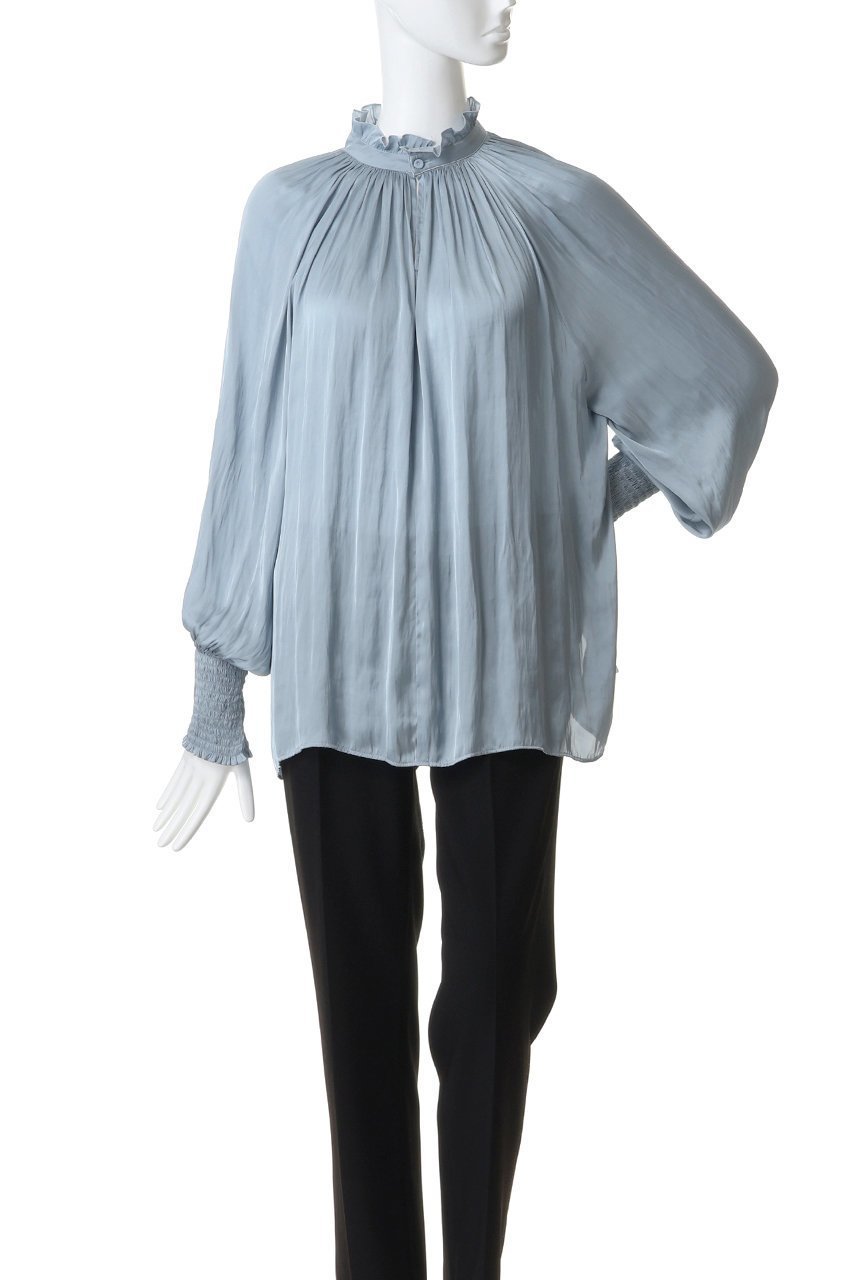 【ティアラ/Tiara】の【定番】2wayフリルネックギャザーブラウス 人気、トレンドファッション・服の通販 founy(ファニー) 　ファッション　Fashion　レディースファッション　Fashion for Women　トップス・カットソー　Cut & Sew Tops　シャツ・ブラウス・オフィスカジュアル　Elegant Blouses & Button-Ups　オケージョン　Occasion Wear　ギャザー　Gathered, Ruffled　スリーブ　Sleeve, Long Sleeve / Short Sleeve　フリル　Frill, Ruffle　ロング　Long, Long-Length　エレガント 上品　Elegant　定番　Standard, Basic Item　新作・新入荷　New Arrivals / New In　other-6|ID: prp329100004866332 ipo3291000000036233524