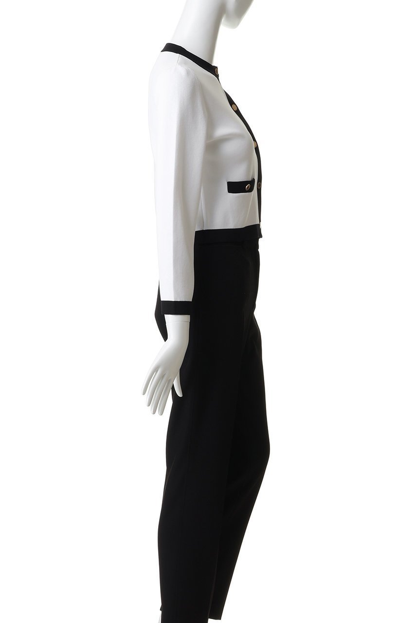 【アルアバイル/allureville】の【Loulou Willoughby】バイカラーコンパクトCD A 人気、トレンドファッション・服の通販 founy(ファニー) ファッション Fashion レディースファッション Fashion for Women アウター Coat / Outerwear Collection レディースジャケット・軽アウター Jackets 2026年 2026 カーディガン Cardigan, Knitwear コンパクト Compact, Small Size ジャケット Jacket, Outerwear スラックス Slacks, Dress Pants デニム Denim, Jeans Material フレア Flare, Flared 夏 Summer 春 Spring S/S・春夏 SS, Spring/Summer, Warm Season 羽織 Haori, Light Jacket other-3|ID: prp329100004866334 ipo3291000000036233542