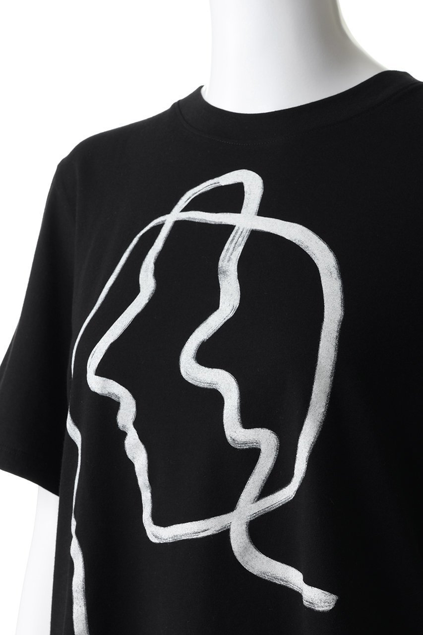 【アキラナカ/AKIRANAKA】のLine ポートレイト Tシャツ 人気、トレンドファッション・服の通販 founy(ファニー) 　ファッション　Fashion　レディースファッション　Fashion for Women　トップス・カットソー　Cut & Sew Tops　シャツ・ブラウス・オフィスカジュアル　Elegant Blouses & Button-Ups　ロングTシャツ・Tシャツ　Longline T-Shirts & Tees　カットソー・ベーシックTシャツ　Cut-and-Sewn Tops / Stretch Tees & Basics　2026年　2026　グラフィック　Graphic, Graphic Design　ショート　Short, Short Length　スリーブ　Sleeve, Long Sleeve / Short Sleeve　モダン　Modern, Contemporary　夏　Summer　春　Spring　S/S・春夏　SS, Spring/Summer, Warm Season　other-5|ID: prp329100004866338 ipo3291000000036233583