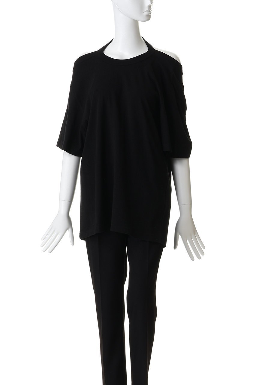 【アンスクリア/INSCRIRE】のRaffy Gauze 2Way Tシャツ 人気、トレンドファッション・服の通販 founy(ファニー) 　ファッション　Fashion　レディースファッション　Fashion for Women　トップス・カットソー　Cut & Sew Tops　シャツ・ブラウス・オフィスカジュアル　Elegant Blouses & Button-Ups　ロングTシャツ・Tシャツ　Longline T-Shirts & Tees　カットソー・ベーシックTシャツ　Cut-and-Sewn Tops / Stretch Tees & Basics　2026年　2026　ショート　Short, Short Length　スリーブ　Sleeve, Long Sleeve / Short Sleeve　ベーシック　Basic, Essential　リラックス　Relax, Relaxed Fit　夏　Summer　春　Spring　S/S・春夏　SS, Spring/Summer, Warm Season　other-2|ID: prp329100004866343 ipo3291000000036233629