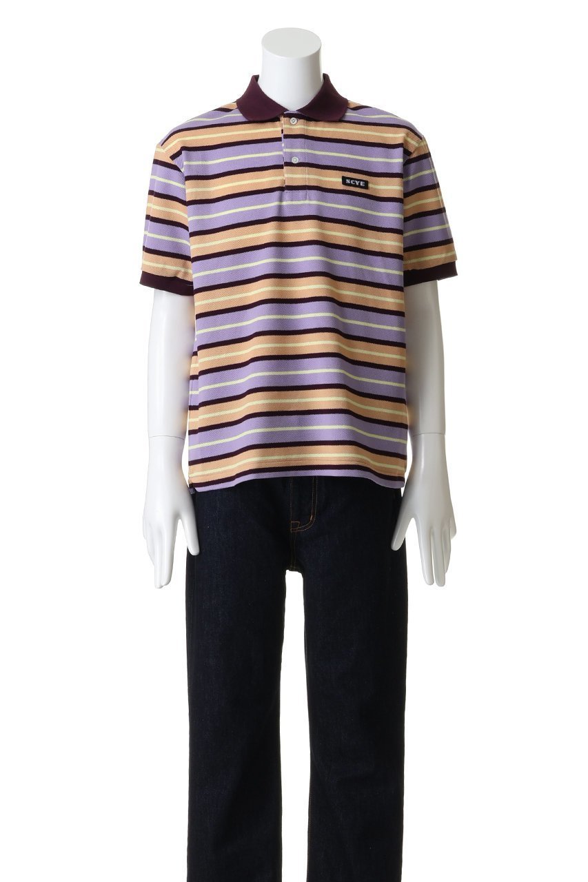 【サイ サイベーシックス/Scye SCYE BASICS / MEN】の【MEN】【SCYE BASICS】Striped Cotton Piquet ポロ シャツ 人気、トレンドファッション・服の通販 founy(ファニー) 　ファッション　Fashion　メンズファッション　Fashion for Men　春　Spring　鹿の子　Piqué, Kanoko Fabric　スタンダード　Standard, Basic　バランス　Balance, Style Balance　ボックス　Boxy, Box Shape　ボーダー　Border, Stripe　ポロシャツ　Polo Shirt, Collared Tee　無地　Plain, Solid Color　S/S・春夏　SS, Spring/Summer, Warm Season　夏　Summer　2026年　2026　other-2|ID: prp329100004866359 ipo3291000000036233803
