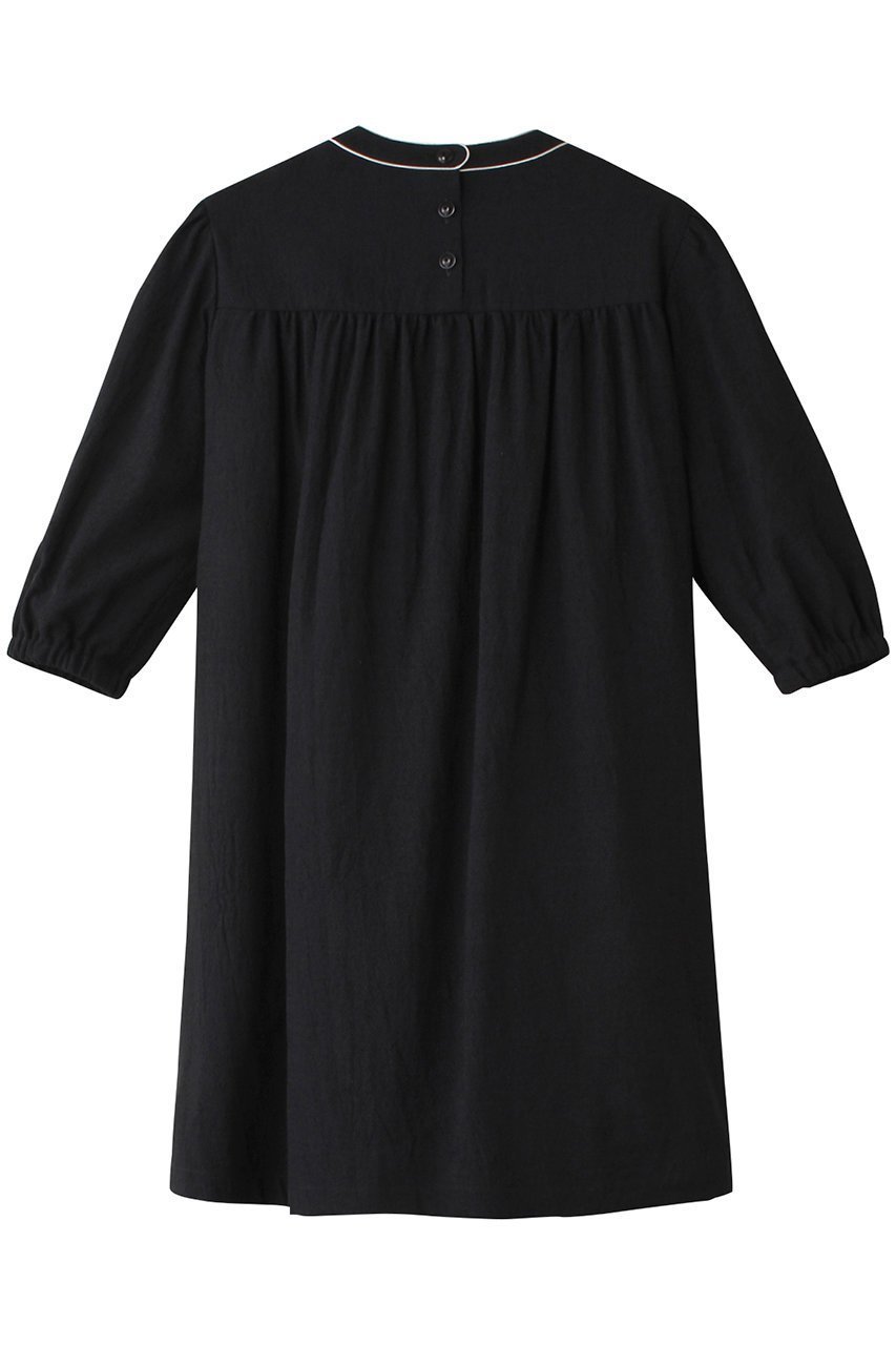 【ミナ ペルホネン/mina perhonen / KIDS】の【KIDS】forest parade ワンピース ダークネイビー 130/8Y 人気、トレンドファッション・服の通販 founy(ファニー) 　ファッション　Fashion　キッズファッション　Fashion for Kids　ワンピース　Dresses　エレガント 上品　Elegant　ギャザー　Gathered, Ruffled　フロント　Front, Front Design　モチーフ　Motif, Design Theme　other-2|ID: prp329100004866362 ipo3291000000036236310