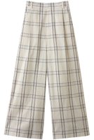 【サクラ/SACRA】のハイカウントコットンプレイドパンツ 人気、トレンドファッション・服の通販 founy(ファニー) ファッション Fashion レディースファッション Fashion for Women パンツ Pants & Trousers 2026年 2026 イタリア Italy フロント Front, Front Design リラックス Relax, Relaxed Fit ワイド Wide, Wide Fit ワッシャー Washer, Crinkled Finish 夏 Summer 春 Spring S/S・春夏 SS, Spring/Summer, Warm Season |ID:prp329100004866573