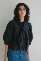 【ハー/HER.】のハンカチーフデザインブラウス 人気、トレンドファッション・服の通販 founy(ファニー) ファッション Fashion レディースファッション Fashion for Women トップス・カットソー Cut & Sew Tops シャツ・ブラウス・オフィスカジュアル Elegant Blouses & Button-Ups オックス Oxford Fabric スリーブ Sleeve, Long Sleeve / Short Sleeve フロント Front, Front Design ロング Long, Long-Length 新作・新入荷 New Arrivals / New In thumbnail ブラック|ID: prp329100004866577 ipo3291000000036246231