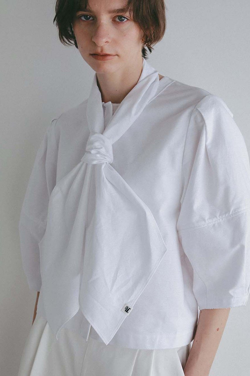 【ハー/HER.】のハンカチーフデザインブラウス 人気、トレンドファッション・服の通販 founy(ファニー) ファッション Fashion レディースファッション Fashion for Women トップス・カットソー Cut & Sew Tops シャツ・ブラウス・オフィスカジュアル Elegant Blouses & Button-Ups オックス Oxford Fabric スリーブ Sleeve, Long Sleeve / Short Sleeve フロント Front, Front Design ロング Long, Long-Length 新作・新入荷 New Arrivals / New In other-8|ID: prp329100004866577 ipo3291000000036246239