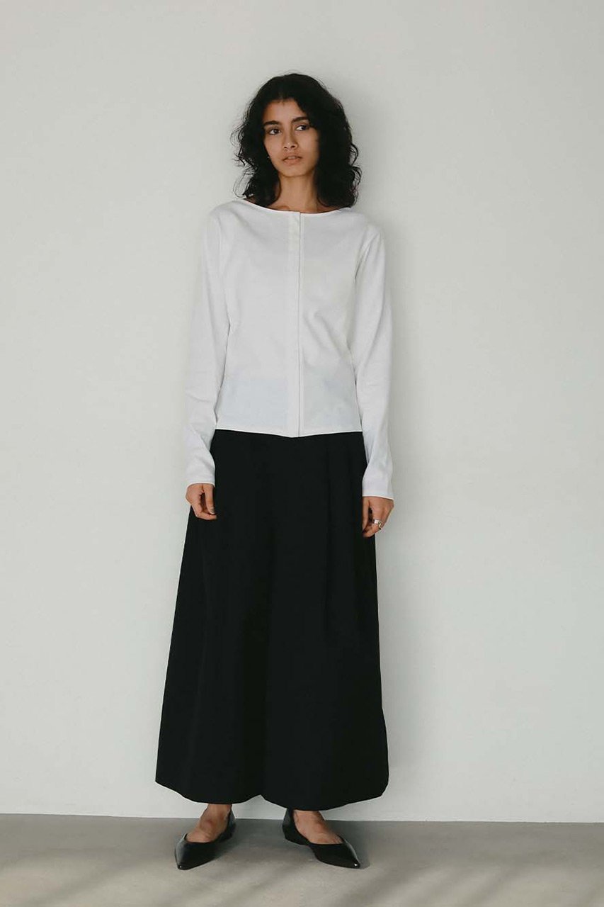 【ハー/HER.】のフロントホックプルオーバー 人気、トレンドファッション・服の通販 founy(ファニー) 　ファッション　Fashion　レディースファッション　Fashion for Women　トップス・カットソー　Cut & Sew Tops　シャツ・ブラウス・オフィスカジュアル　Elegant Blouses & Button-Ups　カジュアルプルオーバー・ニットトップス　Pullovers & Knit Tops / Casual Pullovers　スリーブ　Sleeve, Long Sleeve / Short Sleeve　フロント　Front, Front Design　ボトム　Bottoms, Lower Wear　ロング　Long, Long-Length　新作・新入荷　New Arrivals / New In　other-2|ID: prp329100004866578 ipo3291000000036246243