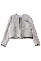 【ボーダーズ アット バルコニー/BORDERS at BALCONY】のツイードフレアジャケット 人気、トレンドファッション・服の通販 founy(ファニー) ファッション Fashion レディースファッション Fashion for Women アウター Coat / Outerwear Collection レディースジャケット・軽アウター Jackets 2026年 2026 おすすめ Recommended / Our Picks ジャケット Jacket, Outerwear セットアップ Set-Up, Coordinated Outfit ツイード Twill, Twill Weave フレア Flare, Flared ワイド Wide, Wide Fit 夏 Summer 春 Spring S/S・春夏 SS, Spring/Summer, Warm Season thumbnail ライトグレー|ID: prp329100004866580 ipo3291000000036246261