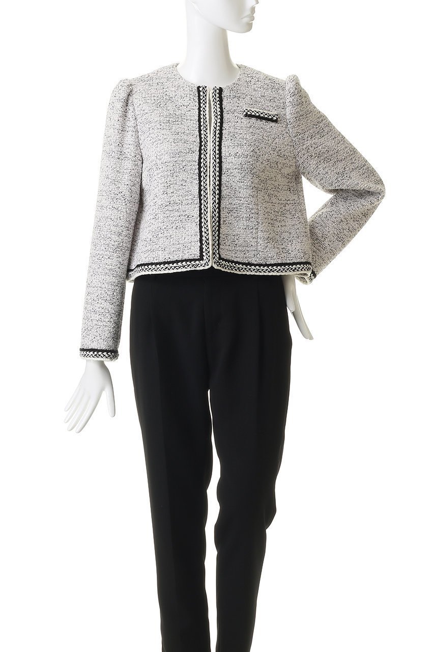 【ボーダーズ アット バルコニー/BORDERS at BALCONY】のツイードフレアジャケット 人気、トレンドファッション・服の通販 founy(ファニー) ファッション Fashion レディースファッション Fashion for Women アウター Coat / Outerwear Collection レディースジャケット・軽アウター Jackets 2026年 2026 おすすめ Recommended / Our Picks ジャケット Jacket, Outerwear セットアップ Set-Up, Coordinated Outfit ツイード Twill, Twill Weave フレア Flare, Flared ワイド Wide, Wide Fit 夏 Summer 春 Spring S/S・春夏 SS, Spring/Summer, Warm Season other-2|ID: prp329100004866580 ipo3291000000036246262