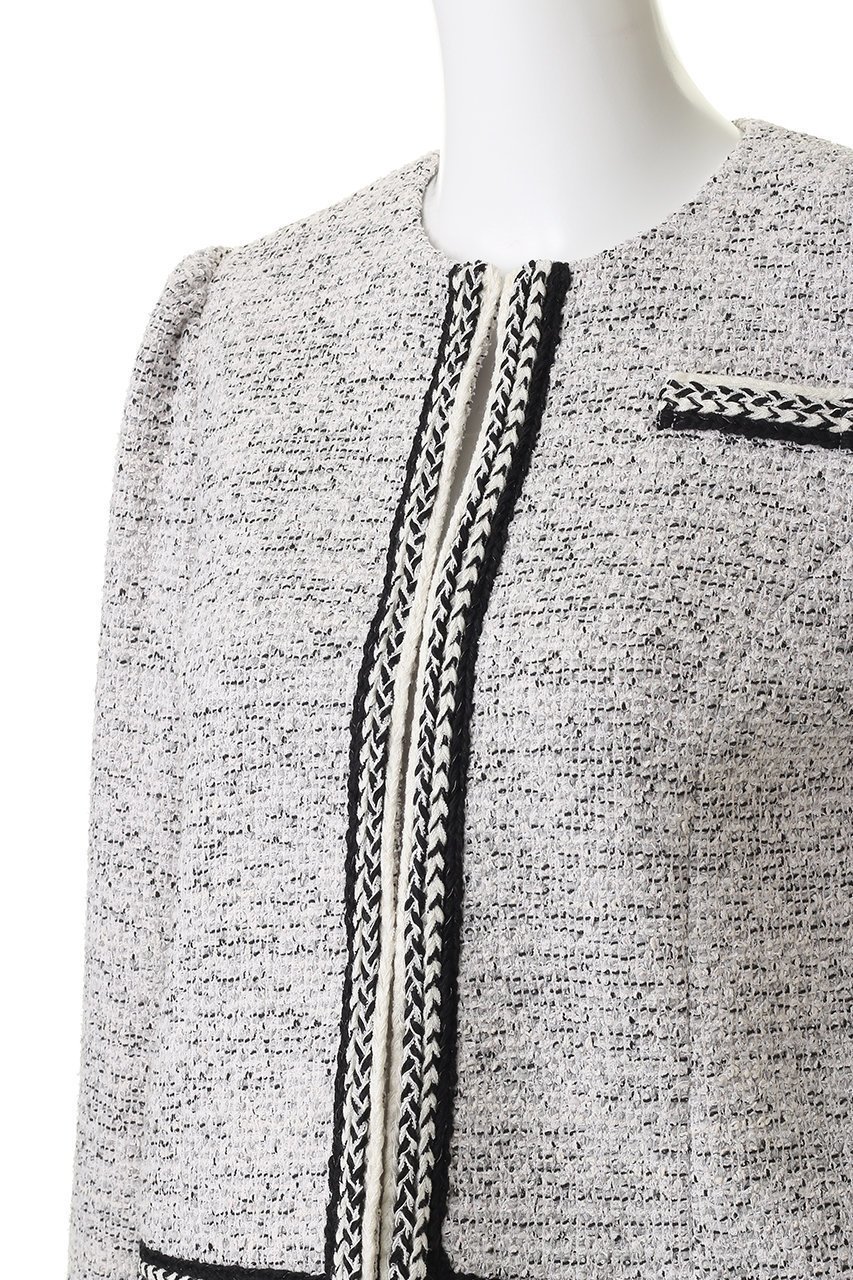 【ボーダーズ アット バルコニー/BORDERS at BALCONY】のツイードフレアジャケット 人気、トレンドファッション・服の通販 founy(ファニー) ファッション Fashion レディースファッション Fashion for Women アウター Coat / Outerwear Collection レディースジャケット・軽アウター Jackets 2026年 2026 おすすめ Recommended / Our Picks ジャケット Jacket, Outerwear セットアップ Set-Up, Coordinated Outfit ツイード Twill, Twill Weave フレア Flare, Flared ワイド Wide, Wide Fit 夏 Summer 春 Spring S/S・春夏 SS, Spring/Summer, Warm Season other-5|ID: prp329100004866580 ipo3291000000036246265