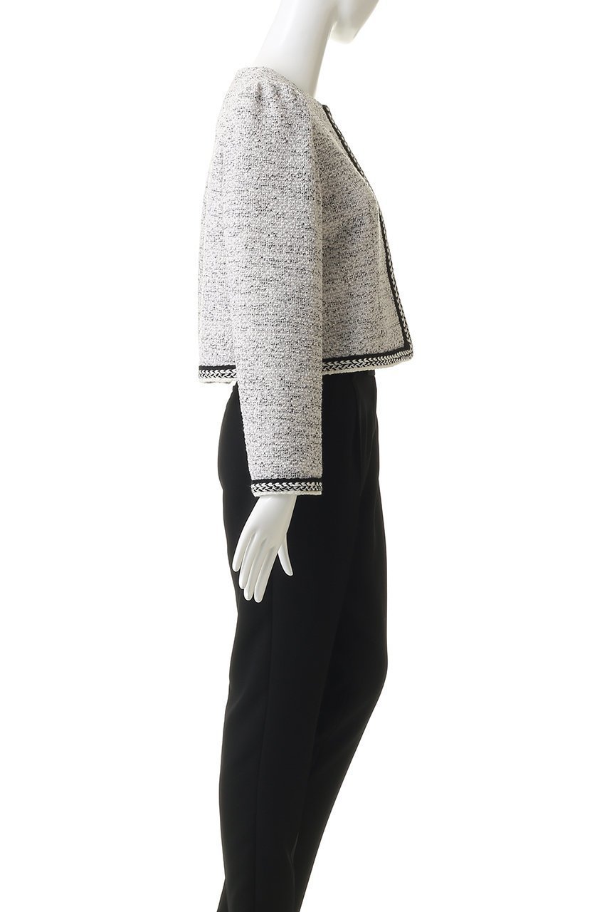 【ボーダーズ アット バルコニー/BORDERS at BALCONY】のツイードフレアジャケット 人気、トレンドファッション・服の通販 founy(ファニー) 　ファッション　Fashion　レディースファッション　Fashion for Women　アウター　Coat / Outerwear Collection　レディースジャケット・軽アウター　Jackets　おすすめ　Recommended / Our Picks　ジャケット　Jacket, Outerwear　セットアップ　Set-Up, Coordinated Outfit　ツイード　Twill, Twill Weave　フレア　Flare, Flared　ワイド　Wide, Wide Fit　other-3|ID: prp329100004866580 ipo3291000000036744065