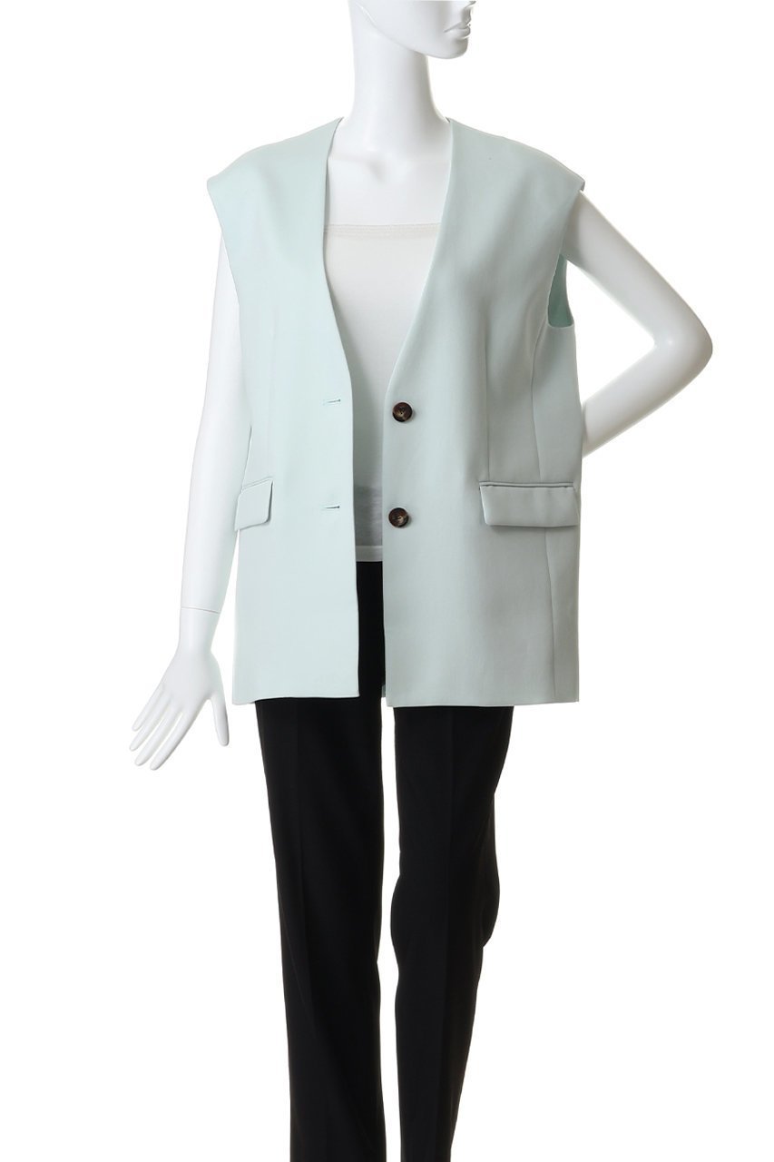 【マルティニーク/martinique】の《コラボ》川上さやかさん×martiniqueVネックジレ(セットアップ可) 人気、トレンドファッション・服の通販 founy(ファニー) 　ファッション　Fashion　レディースファッション　Fashion for Women　アウター　Coat / Outerwear Collection　レディースジャケット・軽アウター　Jackets　おすすめ　Recommended / Our Picks　コラボ　Collaboration, Collab　ジャケット　Jacket, Outerwear　ストレート　Straight, Straight Cut　セットアップ　Set-Up, Coordinated Outfit　ベスト　Vest, Waistcoat　リュクス　Luxury, Elegant, High-End, Chic　エレガント 上品　Elegant　other-7|ID: prp329100004866581 ipo3291000000036714421