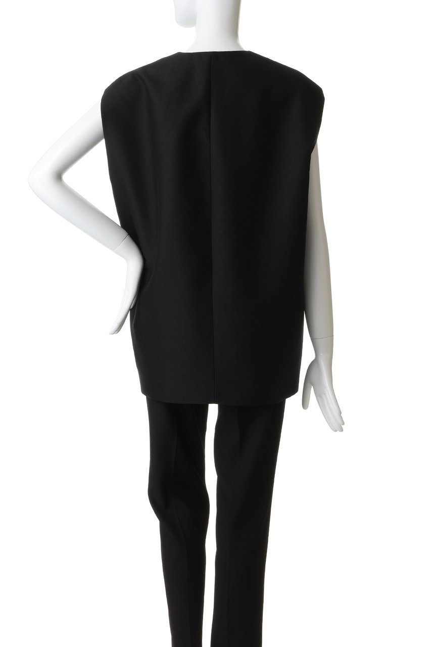 【ジェイドット/j.】のシルキーダブルフェイス コクーンジレ 人気、トレンドファッション・服の通販 founy(ファニー) 　ファッション　Fashion　レディースファッション　Fashion for Women　アウター　Coat / Outerwear Collection　レディースジャケット・軽アウター　Jackets　ジャケット　Jacket, Outerwear　ベスト　Vest, Waistcoat　新作・新入荷　New Arrivals / New In　other-4|ID: prp329100004866582 ipo3291000000036246282