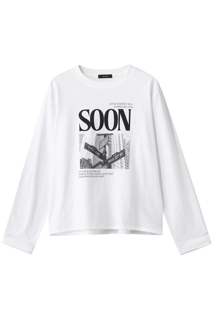 【アルアバイル/allureville】のサイネージロゴロンT インテリア・キッズ・メンズ・レディースファッション・服の通販 founy(ファニー) https://founy.com/ ファッション Fashion レディースファッション Fashion for Women トップス・カットソー Cut & Sew Tops シャツ・ブラウス・オフィスカジュアル Elegant Blouses & Button-Ups ロングTシャツ・Tシャツ Longline T-Shirts & Tees カットソー・ベーシックTシャツ Cut-and-Sewn Tops / Stretch Tees & Basics 2026年 2026 ジャケット Jacket, Outerwear スリーブ Sleeve, Long Sleeve / Short Sleeve デニム Denim, Jeans Material プリント Print, Printed Pattern ロング Long, Long-Length ワイド Wide, Wide Fit 夏 Summer 定番 Standard, Basic Item 春 Spring S/S・春夏 SS, Spring/Summer, Warm Season |ID: prp329100004866589 ipo3291000000036246328