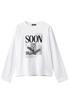 【アルアバイル/allureville】のサイネージロゴロンT 人気、トレンドファッション・服の通販 founy(ファニー) ファッション Fashion レディースファッション Fashion for Women トップス・カットソー Cut & Sew Tops シャツ・ブラウス・オフィスカジュアル Elegant Blouses & Button-Ups ロングTシャツ・Tシャツ Longline T-Shirts & Tees カットソー・ベーシックTシャツ Cut-and-Sewn Tops / Stretch Tees & Basics 2026年 2026 ジャケット Jacket, Outerwear スリーブ Sleeve, Long Sleeve / Short Sleeve デニム Denim, Jeans Material プリント Print, Printed Pattern ロング Long, Long-Length ワイド Wide, Wide Fit 夏 Summer 定番 Standard, Basic Item 春 Spring S/S・春夏 SS, Spring/Summer, Warm Season thumbnail オフホワイト|ID: prp329100004866589 ipo3291000000036246329