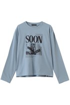 【アルアバイル/allureville】のサイネージロゴロンT 人気、トレンドファッション・服の通販 founy(ファニー) ファッション Fashion レディースファッション Fashion for Women アウター Coat / Outerwear Collection レディースジャケット・軽アウター Jackets ジャケット Jacket, Outerwear デニム Denim, Jeans Material プリント Print, Printed Pattern ワイド Wide, Wide Fit 定番 Standard, Basic Item thumbnail サックス|ID: prp329100004866589 ipo3291000000036509653