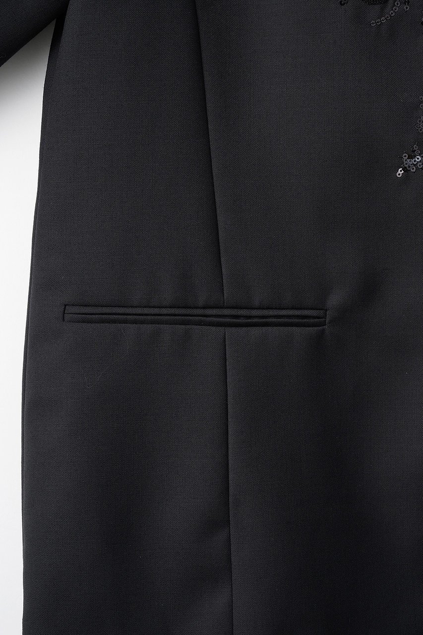 【ミューラル/MURRAL】のVeil エンブロイダード ジャケット 人気、トレンドファッション・服の通販 founy(ファニー) 　ファッション　Fashion　レディースファッション　Fashion for Women　アウター　Coat / Outerwear Collection　レディースジャケット・軽アウター　Jackets　オケージョン　Occasion Wear　ジャケット　Jacket, Outerwear　ジーンズ　Jeans, Denim Pants　スパンコール　Sequins, Sequin Embellishment　セットアップ　Set-Up, Coordinated Outfit　デニム　Denim, Jeans Material　ドレープ　Drape, Draping Fabric　ネップ　Nepp, Slub Yarn　フロント　Front, Front Design　モチーフ　Motif, Design Theme　other-6|ID: prp329100004866594 ipo3291000000036480790