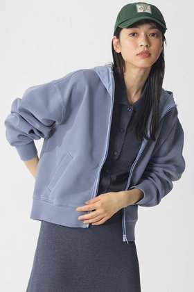 【エコアルフ/ECOALF】のARICA ピグメント パーカー / ARICA SWEATSHIT WOMAN 人気、トレンドファッション・服の通販 founy(ファニー) ファッション Fashion レディースファッション Fashion for Women トップス・カットソー Cut & Sew Tops シャツ・ブラウス・オフィスカジュアル Elegant Blouses & Button-Ups レディースパーカー・カジュアルフーディー Casual Hoodies & Sweatshirts ロングTシャツ・Tシャツ Longline T-Shirts & Tees スウェット・クルーネックトップス Sweatshirts & Crewnecks / Relaxed Fit Sweat Tops カットソー・ベーシックTシャツ Cut-and-Sewn Tops / Stretch Tees & Basics 2026年 2026 なめらか Smooth, Silky Texture ダブル Double, Double-Breasted パーカー Hoodie, Parka ベーシック Basic, Essential ヴィンテージ Vintage Style 夏 Summer 春 Spring S/S・春夏 SS, Spring/Summer, Warm Season |ID:prp329100004866595
