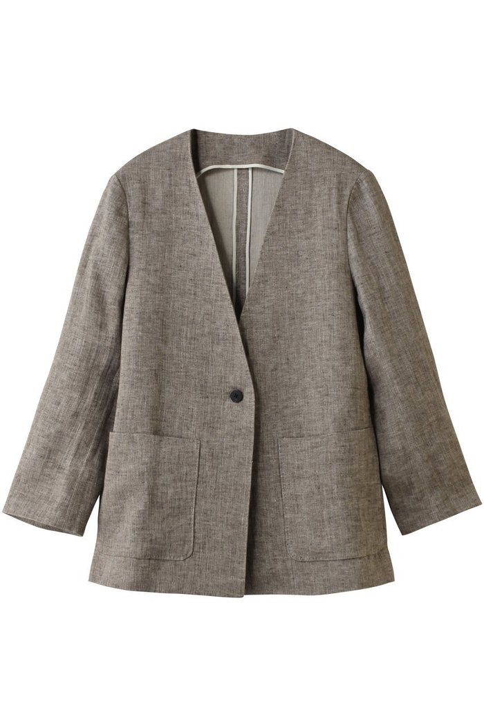 【カレンソロジー/Curensology】のダブルリネンジャケット インテリア・キッズ・メンズ・レディースファッション・服の通販 founy(ファニー) https://founy.com/ ファッション Fashion レディースファッション Fashion for Women アウター Coat / Outerwear Collection レディースジャケット・軽アウター Jackets 2026年 2026 コンパクト Compact, Small Size ジャケット Jacket, Outerwear スラックス Slacks, Dress Pants デニム Denim, Jeans Material リネン Linen, Linen Fabric 夏 Summer 春 Spring S/S・春夏 SS, Spring/Summer, Warm Season |ID: prp329100004866596 ipo3291000000036246381