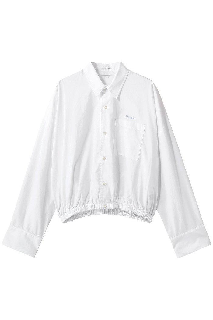 【マザー/MOTHER】のTHE SCRUNCHIE FRENCHIE クロップドシャツ (WHT) インテリア・キッズ・メンズ・レディースファッション・服の通販 founy(ファニー) https://founy.com/ ファッション Fashion レディースファッション Fashion for Women トップス・カットソー Cut & Sew Tops シャツ・ブラウス・オフィスカジュアル Elegant Blouses & Button-Ups クロップド Cropped, Short Length スリーブ Sleeve, Long Sleeve / Short Sleeve ベーシック Basic, Essential ロング Long, Long-Length 定番 Standard, Basic Item |ID: prp329100004872492 ipo3291000000036341630
