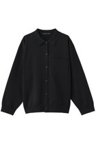 【ミズイロ インド/mizuiro ind】のshirt C/D カーディガン 人気、トレンドファッション・服の通販 founy(ファニー) ファッション Fashion レディースファッション Fashion for Women トップス・カットソー Cut & Sew Tops ニット Knit Tops & Sweaters カーディガン・羽織り Layered Style Cardigans シャツ・ブラウス・オフィスカジュアル Elegant Blouses & Button-Ups カーディガン Cardigan, Knitwear フロント Front, Front Design ポケット Pocket, Pocket Detail 夏 Summer thumbnail black|ID: prp329100004872502 ipo3291000000036341716