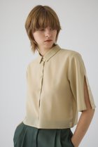 【リムアーク/RIM.ARK】のHidden detail box shirt/シャツ ベージュ|ID: prp329100004872516 ipo3291000000036341839