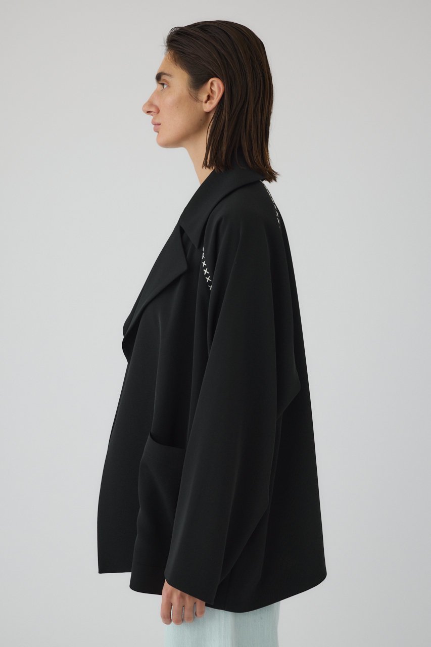 【リムアーク/RIM.ARK】のHidden detail over trench/トレンチコート 人気、トレンドファッション・服の通販 founy(ファニー) ファッション Fashion レディースファッション Fashion for Women アウター Coat / Outerwear Collection コート・ロングコート・ピーコート Long Coats, Peacoats & More トレンチコート / 春秋の定番アウター Trench Coats スタンド Stand Collar, Upright Stand トレンチ Trench, Trench Coat ルーズ Loose, Oversized ロング Long, Long-Length ワイド Wide, Wide Fit エレガント 上品 Elegant other-3|ID: prp329100004872517 ipo3291000000036341851