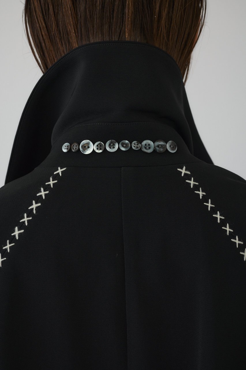 【リムアーク/RIM.ARK】のHidden detail over trench/トレンチコート 人気、トレンドファッション・服の通販 founy(ファニー) ファッション Fashion レディースファッション Fashion for Women アウター Coat / Outerwear Collection コート・ロングコート・ピーコート Long Coats, Peacoats & More トレンチコート / 春秋の定番アウター Trench Coats スタンド Stand Collar, Upright Stand トレンチ Trench, Trench Coat ルーズ Loose, Oversized ロング Long, Long-Length ワイド Wide, Wide Fit エレガント 上品 Elegant other-5|ID: prp329100004872517 ipo3291000000036341853