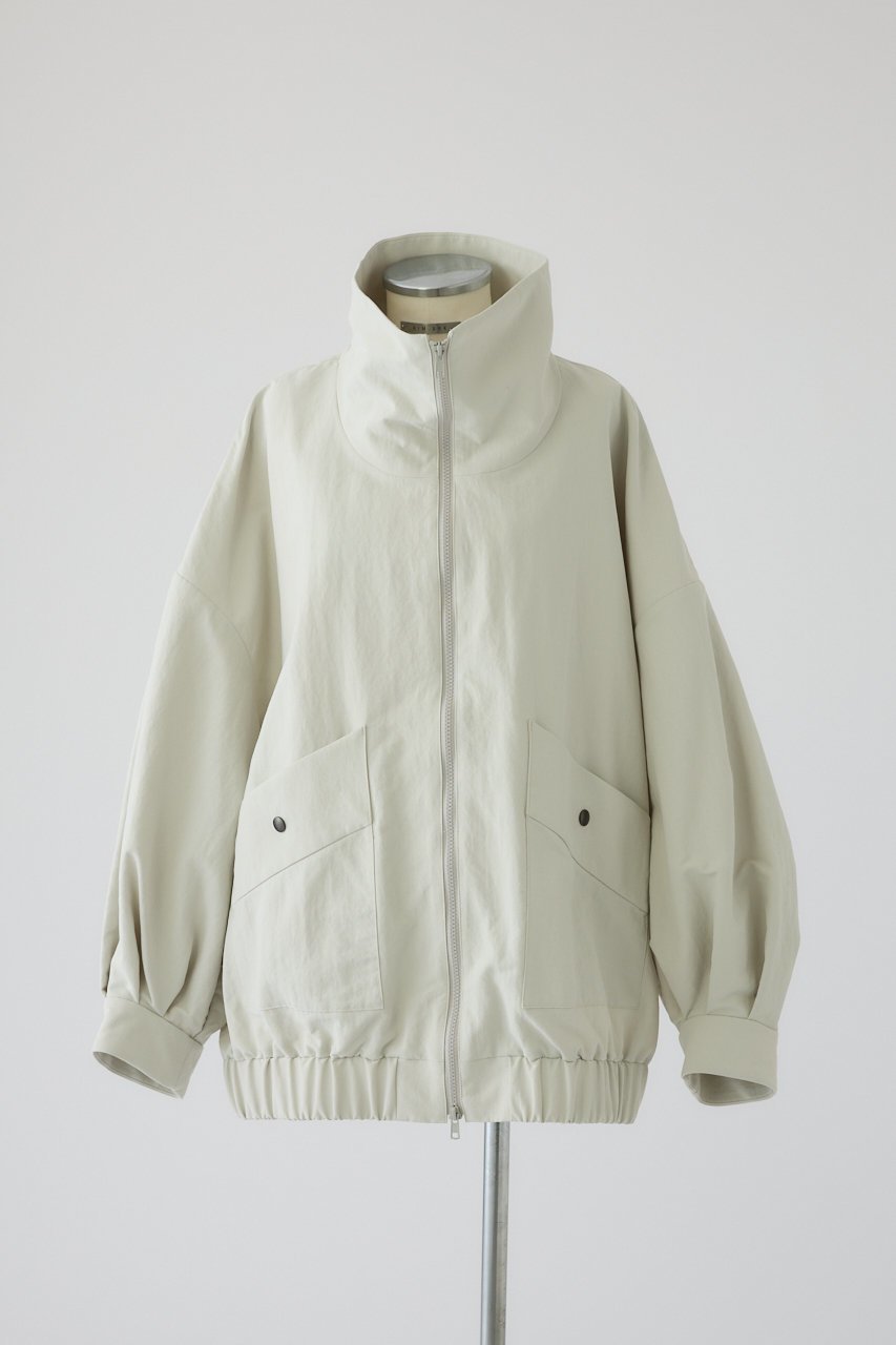 【リムアーク/RIM.ARK】のW-zip stand collar JK/ジャケット インテリア・キッズ・メンズ・レディースファッション・服の通販 founy(ファウニー) 　ファッション　Fashion　レディースファッション　Fashion for Women　アウター　Coat / Outerwear Collection　レディースジャケット・軽アウター　Jackets　シンプル　Simple, Minimal　ジャケット　Jacket, Outerwear　ダブル　Double, Double-Breasted　定番　Standard, Basic Item　リップ　Lip, Lip Motif　ライトグレー|ID: prp329100004872518 ipo3291000000036341860