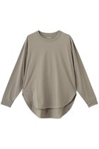 【スリー ドッツ/three dots】のミルキージャージー 長袖Tシャツ 人気、トレンドファッション・服の通販 founy(ファニー) ファッション Fashion レディースファッション Fashion for Women トップス・カットソー Cut & Sew Tops シャツ・ブラウス・オフィスカジュアル Elegant Blouses & Button-Ups ロングTシャツ・Tシャツ Longline T-Shirts & Tees カットソー・ベーシックTシャツ Cut-and-Sewn Tops / Stretch Tees & Basics なめらか Smooth, Silky Texture シンプル Simple, Minimal スリーブ Sleeve, Long Sleeve / Short Sleeve ベーシック Basic, Essential ロング Long, Long-Length 長袖 Long Sleeve, Full Sleeve thumbnail コブルストーン|ID: prp329100004872522 ipo3291000000036341896