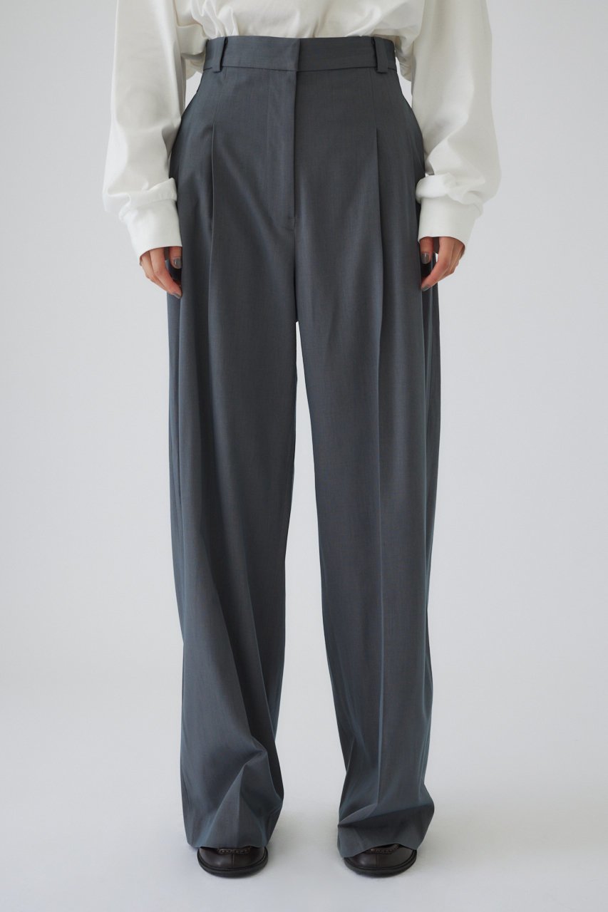 【リムアーク/RIM.ARK】のLoose slacks/スラックス インテリア・キッズ・メンズ・レディースファッション・服の通販 founy(ファウニー) 　ファッション　Fashion　レディースファッション　Fashion for Women　パンツ　Pants & Trousers　シンプル　Simple, Minimal　スラックス　Slacks, Dress Pants　フォルム　Silhouette, Form　ルーズ　Loose, Oversized　定番　Standard, Basic Item　グレー|ID: prp329100004872525 ipo3291000000036892242