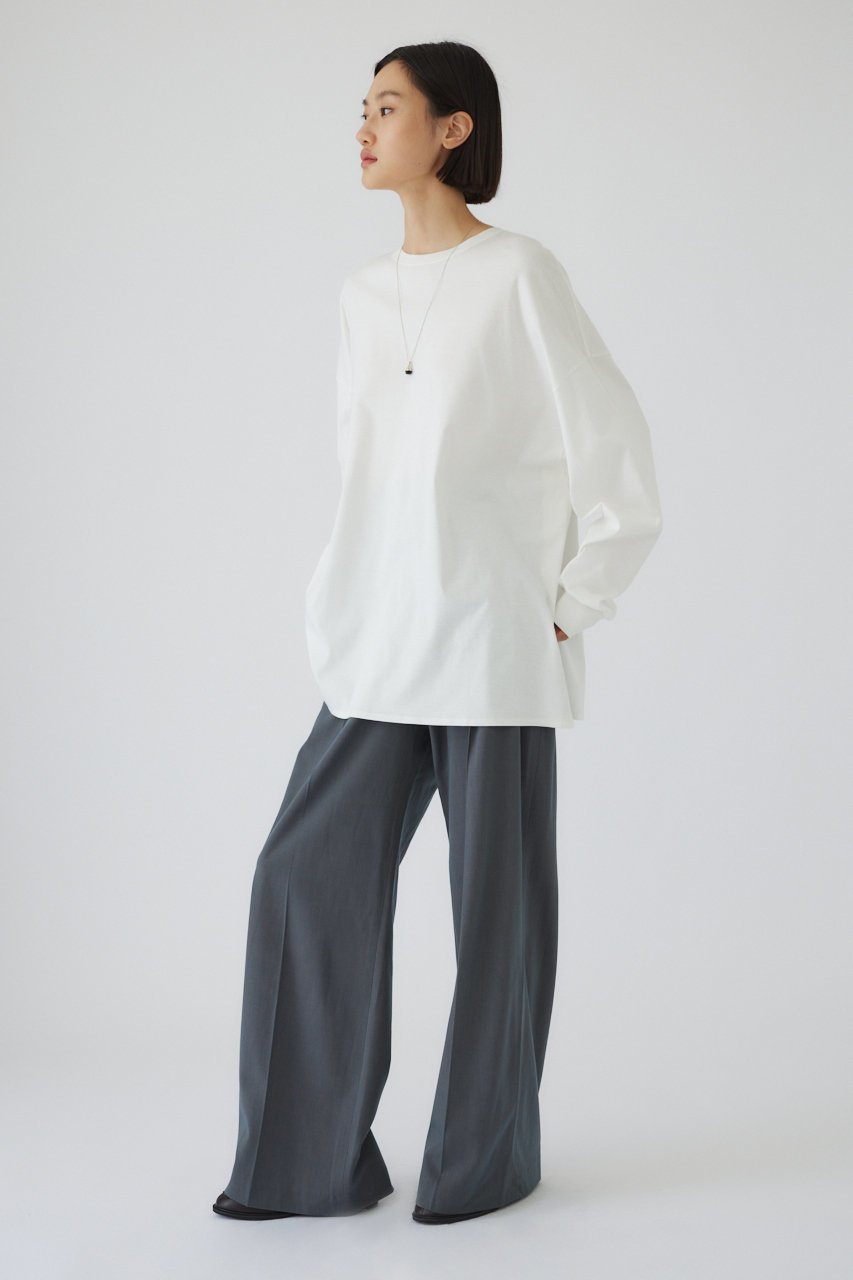 【リムアーク/RIM.ARK】のLoose slacks/スラックス 大人の最旬トレンドファッション＆コーディネート founy(ファウニー) 　ファッション　Fashion　レディースファッション　Fashion for Women　パンツ　Pants & Trousers　シンプル　Simple, Minimal　スラックス　Slacks, Dress Pants　フォルム　Silhouette, Form　ルーズ　Loose, Oversized　定番　Standard, Basic Item　other-6|ID: prp329100004872525 ipo3291000000036959536
