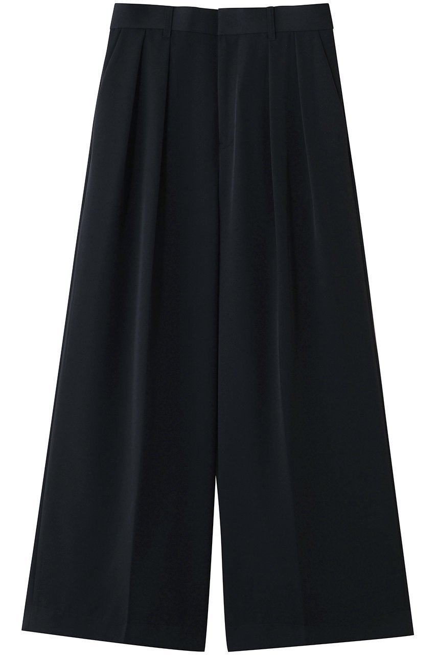 【ティアラ/Tiara】の2タックワイドパンツ インテリア・キッズ・メンズ・レディースファッション・服の通販 founy(ファニー) 　ファッション　Fashion　レディースファッション　Fashion for Women　パンツ　Pants & Trousers　シンプル　Simple, Minimal　ワイド　Wide, Wide Fit　エレガント 上品　Elegant　ネイビー|ID: prp329100004872529 ipo3291000000036341955