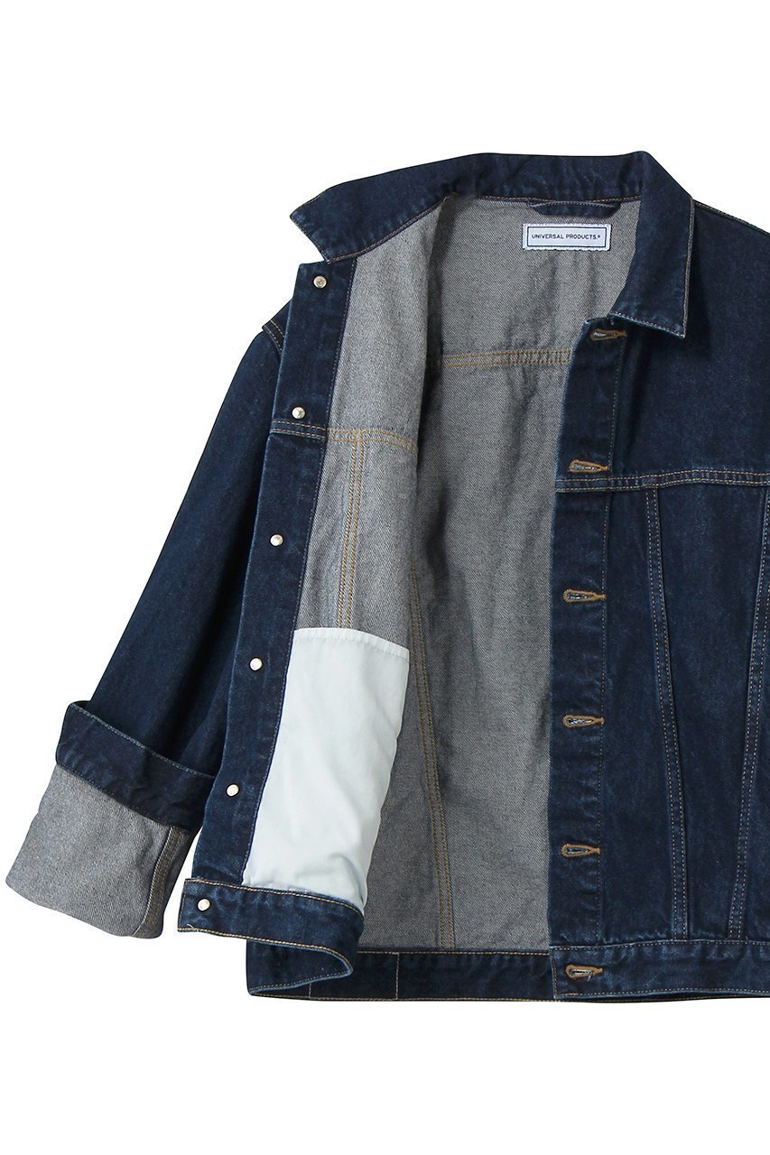 【ユニバーサルプロダクツ/UNIVERSAL PRODUCTS / MEN】の【MEN】DENIM JACKET 人気、トレンドファッション・服の通販 founy(ファニー) 　ファッション　Fashion　メンズファッション　Fashion for Men　コンパクト　Compact, Small Size　ジャケット　Jacket, Outerwear　デニム　Denim, Jeans Material　ロング　Long, Long-Length　定番　Standard, Basic Item　other-6|ID: prp329100004872537 ipo3291000000036342022