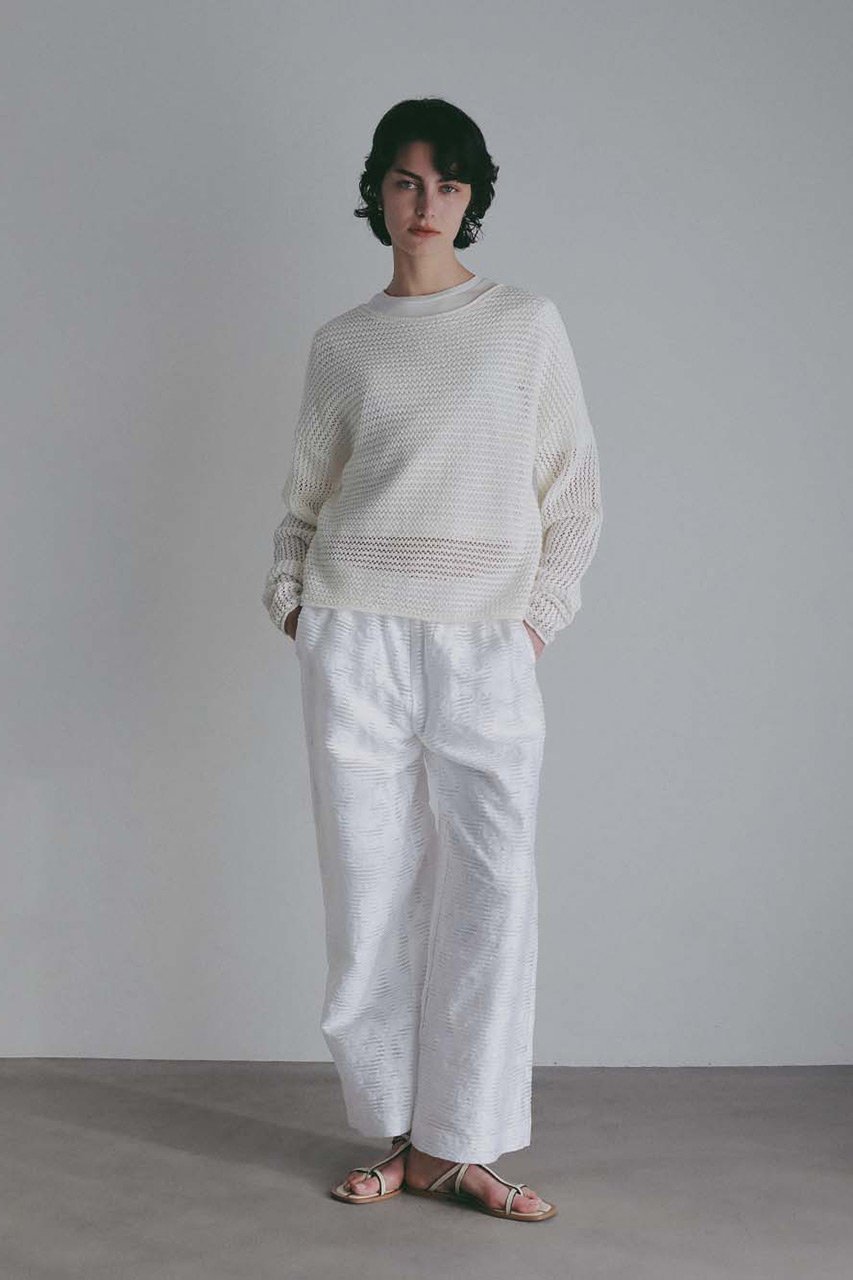 【ハー/HER.】のシアージャカードワイドパンツ 大人の最旬トレンドファッション＆コーディネート founy(ファウニー) 　ファッション　Fashion　レディースファッション　Fashion for Women　パンツ　Pants & Trousers　ジャカード／ジャガード　Jacquard, Woven Pattern　other-7|ID: prp329100004872539 ipo3291000000036892372