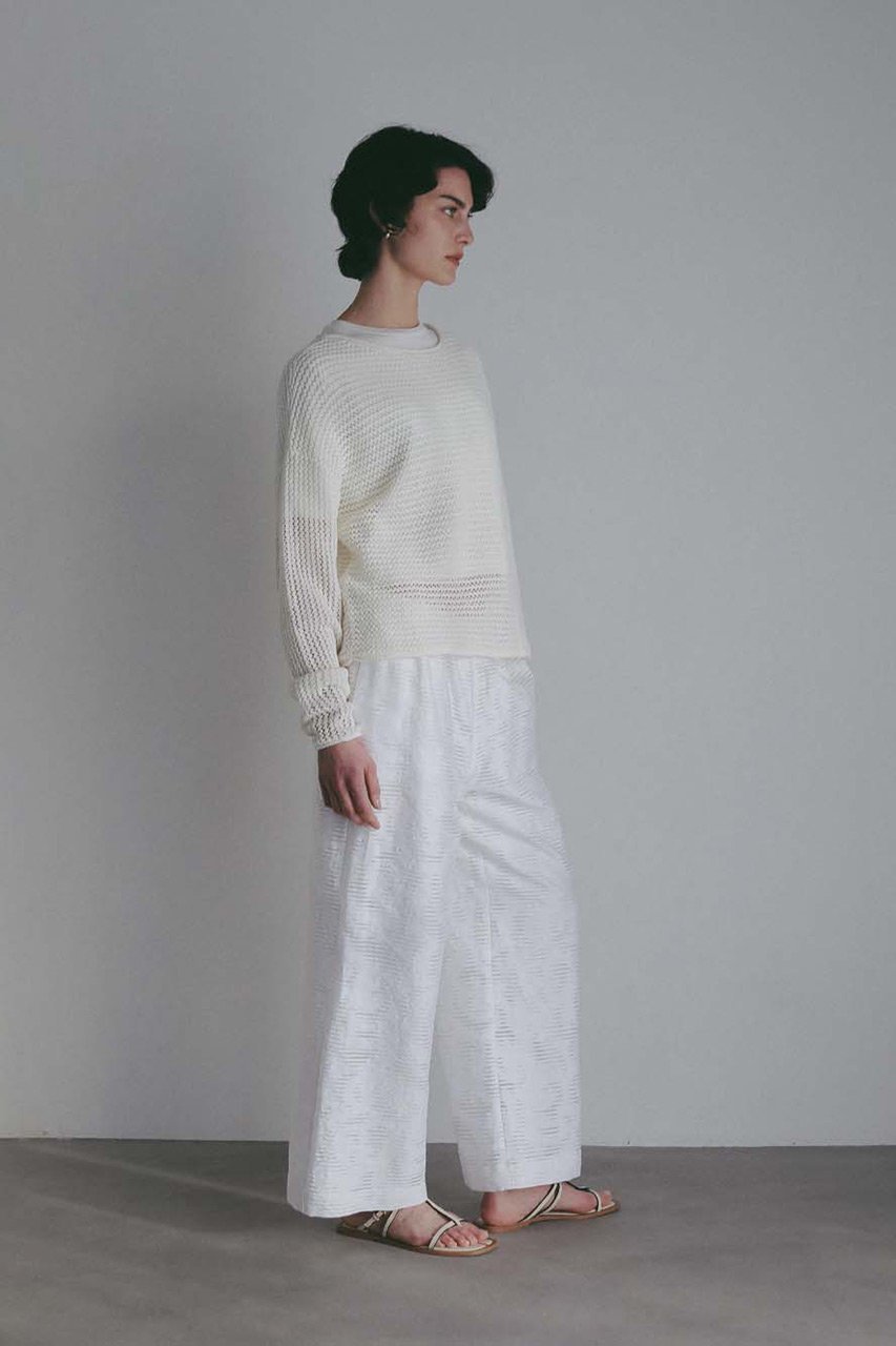 【ハー/HER.】のシアージャカードワイドパンツ 大人の最旬トレンドファッション＆コーディネート founy(ファウニー) 　ファッション　Fashion　レディースファッション　Fashion for Women　パンツ　Pants & Trousers　ジャカード／ジャガード　Jacquard, Woven Pattern　other-8|ID: prp329100004872539 ipo3291000000036892375