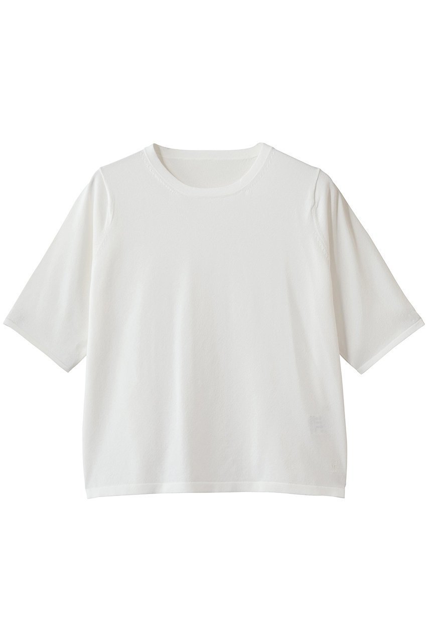 【ハー/HER.】のコンパクトニットプルオーバー インテリア・キッズ・メンズ・レディースファッション・服の通販 founy(ファニー) 　ファッション　Fashion　レディースファッション　Fashion for Women　トップス・カットソー　Cut & Sew Tops　ニット　Knit Tops & Sweaters　カジュアルプルオーバー・ニットトップス　Pullovers & Knit Tops / Casual Pullovers　おすすめ　Recommended / Our Picks　インナー　Innerwear　カーディガン　Cardigan, Knitwear　ストレッチ　Stretch, Stretchy Fabric　セットアップ　Set-Up, Coordinated Outfit　リラックス　Relax, Relaxed Fit　ワンポイント　One Point, Statement Accent　オフホワイト|ID: prp329100004872542 ipo3291000000036892391