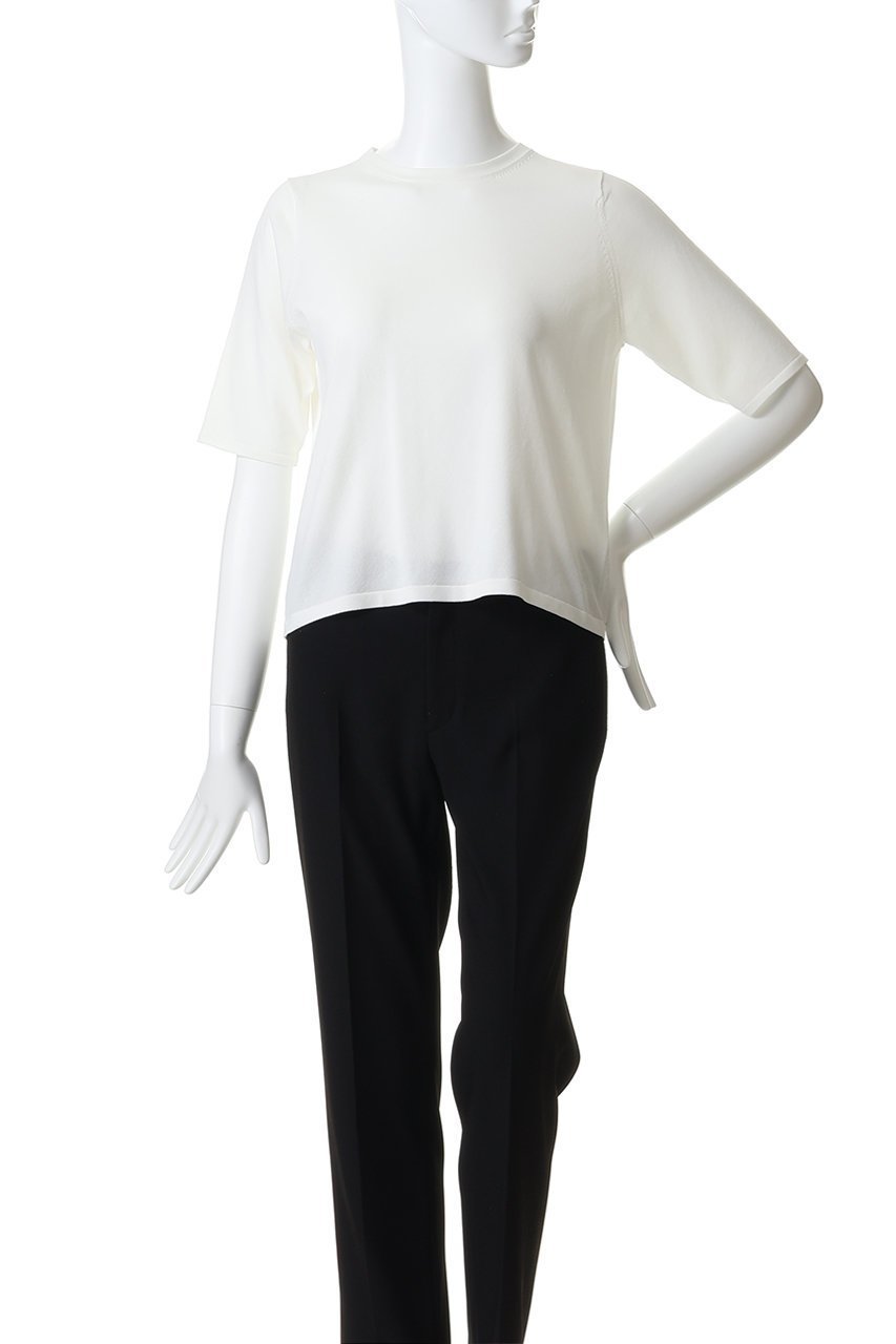 【ハー/HER.】のコンパクトニットプルオーバー 人気、トレンドファッション・服の通販 founy(ファニー) 　ファッション　Fashion　レディースファッション　Fashion for Women　トップス・カットソー　Cut & Sew Tops　ニット　Knit Tops & Sweaters　カジュアルプルオーバー・ニットトップス　Pullovers & Knit Tops / Casual Pullovers　おすすめ　Recommended / Our Picks　インナー　Innerwear　カーディガン　Cardigan, Knitwear　ストレッチ　Stretch, Stretchy Fabric　セットアップ　Set-Up, Coordinated Outfit　リラックス　Relax, Relaxed Fit　ワンポイント　One Point, Statement Accent　other-2|ID: prp329100004872542 ipo3291000000036892392