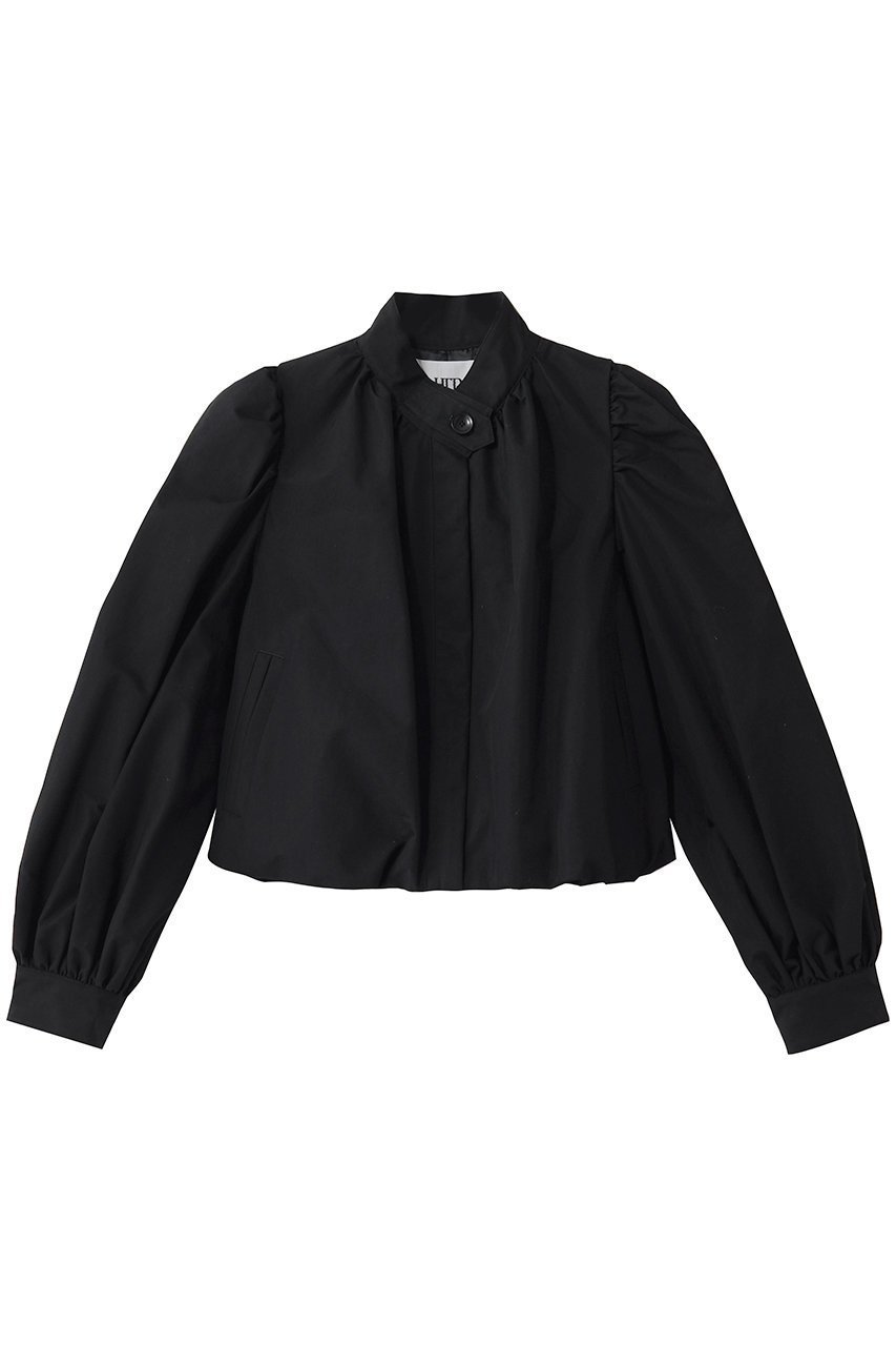 【ハー/HER.】のパワショルブルゾン インテリア・キッズ・メンズ・レディースファッション・服の通販 founy(ファニー) ファッション Fashion レディースファッション Fashion for Women アウター Coat / Outerwear Collection レディースジャケット・軽アウター Jackets ブルゾンジャケット・スポーティアウター Blouson Jackets コンパクト Compact, Small Size ジャケット Jacket, Outerwear バルーン Balloon, Balloon Silhouette フェミニン Feminine, Girly ブルゾン Blouson, Bomber Jacket ボトム Bottoms, Lower Wear 再入荷 Restock / Back in Stock ブラック|ID: prp329100004872543 ipo3291000000036342071