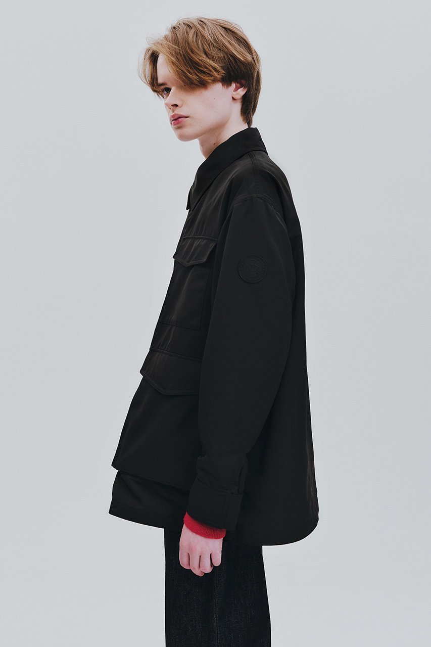 【カナダグース/CANADA GOOSE】の【UNISEX】【日本限定】1077UJ Ermanii Jacket エルマー二ジャケット 大人の最旬トレンドファッション＆コーディネート founy(ファウニー) 　ファッション　Fashion　レディースファッション　Fashion for Women　アウター　Coat / Outerwear Collection　レディースジャケット・軽アウター　Jackets　ジャケット　Jacket, Outerwear　ダブル　Double, Double-Breasted　なめらか　Smooth, Silky Texture　パッチ　Patch, Appliqué　フラップ　Flap, Flap Pocket　ポケット　Pocket, Pocket Detail　ユニセックス　Unisex, Genderless　other-7|ID: prp329100004872549 ipo3291000000036892445