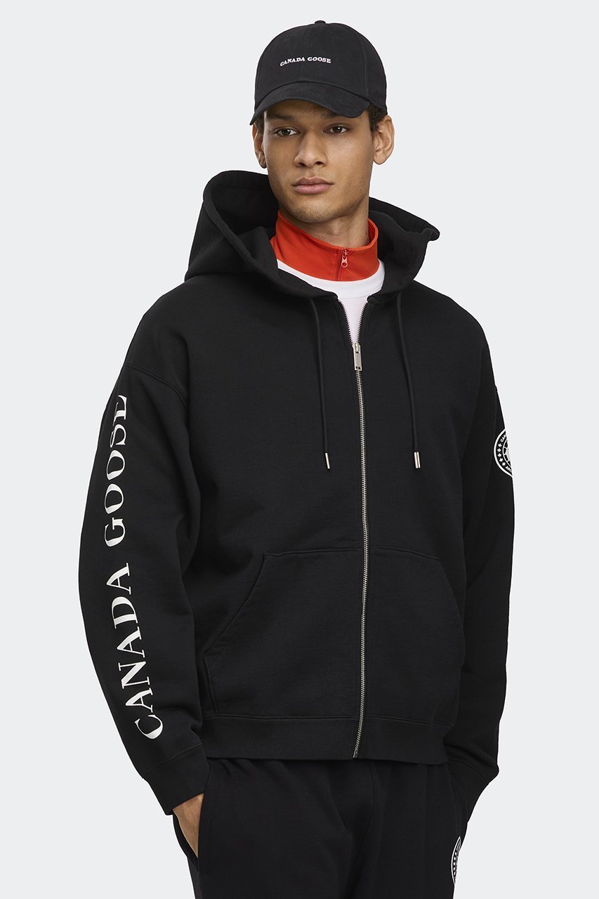 【カナダグース/CANADA GOOSE / MEN】の【MEN】1540M1 Rove Full Zip ローヴ フルジップ 人気、トレンドファッション・服の通販 founy(ファニー) 　ファッション　Fashion　メンズファッション　Fashion for Men　トップス・カットソー　Cut & Sew Tops　パーカー・フーディー / カジュアルコーデ　Hoodies & Parkas　メンズシャツ　Shirts　なめらか　Smooth, Silky Texture　グラフィック　Graphic, Graphic Design　フィット　Fit, Slim Fit　ポケット　Pocket, Pocket Detail　リラックス　Relax, Relaxed Fit　新作・新入荷　New Arrivals / New In　other-4|ID: prp329100004872559 ipo3291000000036342210