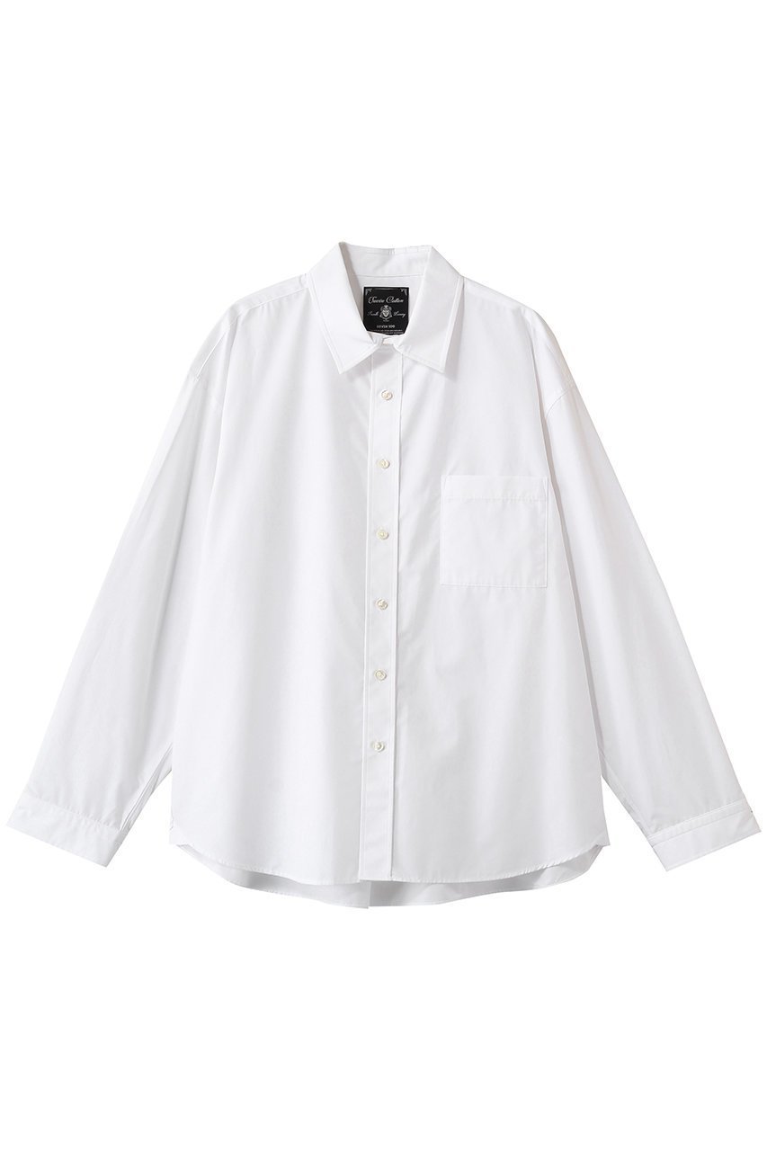 【メゾンスペシャル/MAISON SPECIAL】の【UNISEX】120/2スビンコットン Prime-Over レギュラーシャツ インテリア・キッズ・メンズ・レディースファッション・服の通販 founy(ファニー) 　ファッション　Fashion　レディースファッション　Fashion for Women　トップス・カットソー　Cut & Sew Tops　シャツ・ブラウス・オフィスカジュアル　Elegant Blouses & Button-Ups　ユニセックス　Unisex, Genderless　ストライプ　Stripe, Striped Pattern　スリーブ　Sleeve, Long Sleeve / Short Sleeve　レギュラー　Regular, Standard Fit　ロング　Long, Long-Length　WHT(ホワイト)|ID: prp329100004872567 ipo3291000000036342265