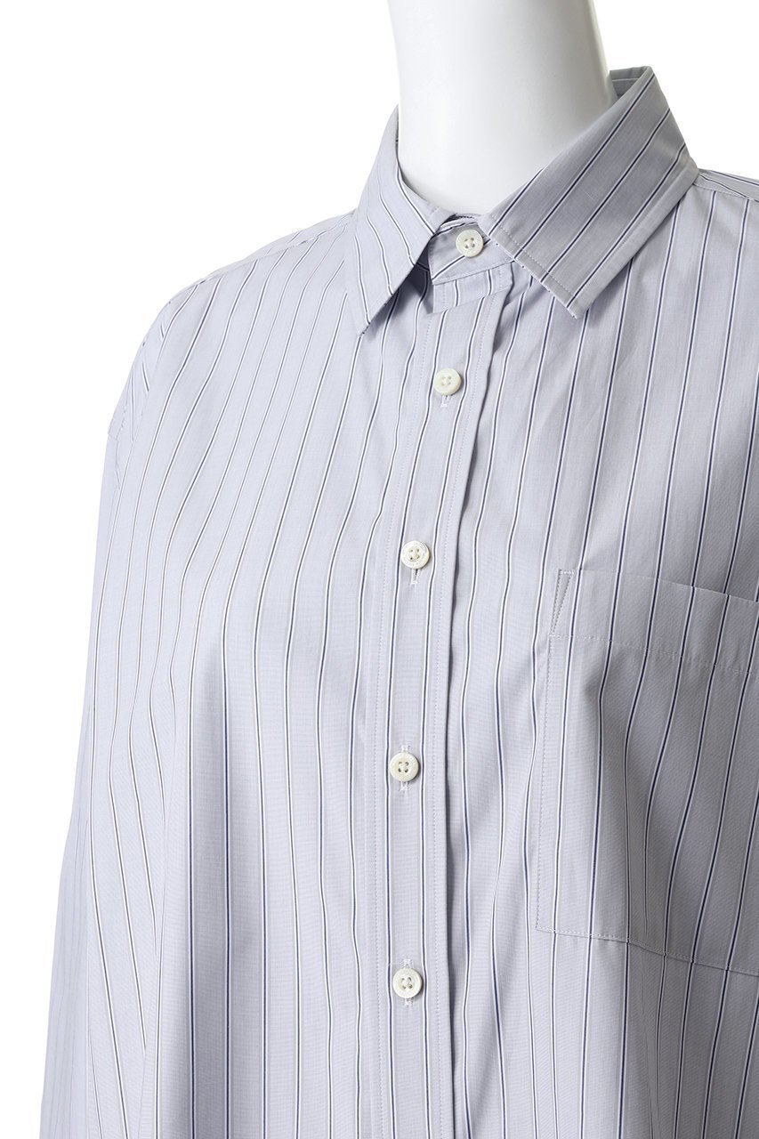 【メゾンスペシャル/MAISON SPECIAL】の【UNISEX】120/2スビンコットン Prime-Over レギュラーシャツ 人気、トレンドファッション・服の通販 founy(ファニー) 　ファッション　Fashion　レディースファッション　Fashion for Women　トップス・カットソー　Cut & Sew Tops　シャツ・ブラウス・オフィスカジュアル　Elegant Blouses & Button-Ups　ユニセックス　Unisex, Genderless　ストライプ　Stripe, Striped Pattern　スリーブ　Sleeve, Long Sleeve / Short Sleeve　レギュラー　Regular, Standard Fit　ロング　Long, Long-Length　other-5|ID: prp329100004872567 ipo3291000000036342271